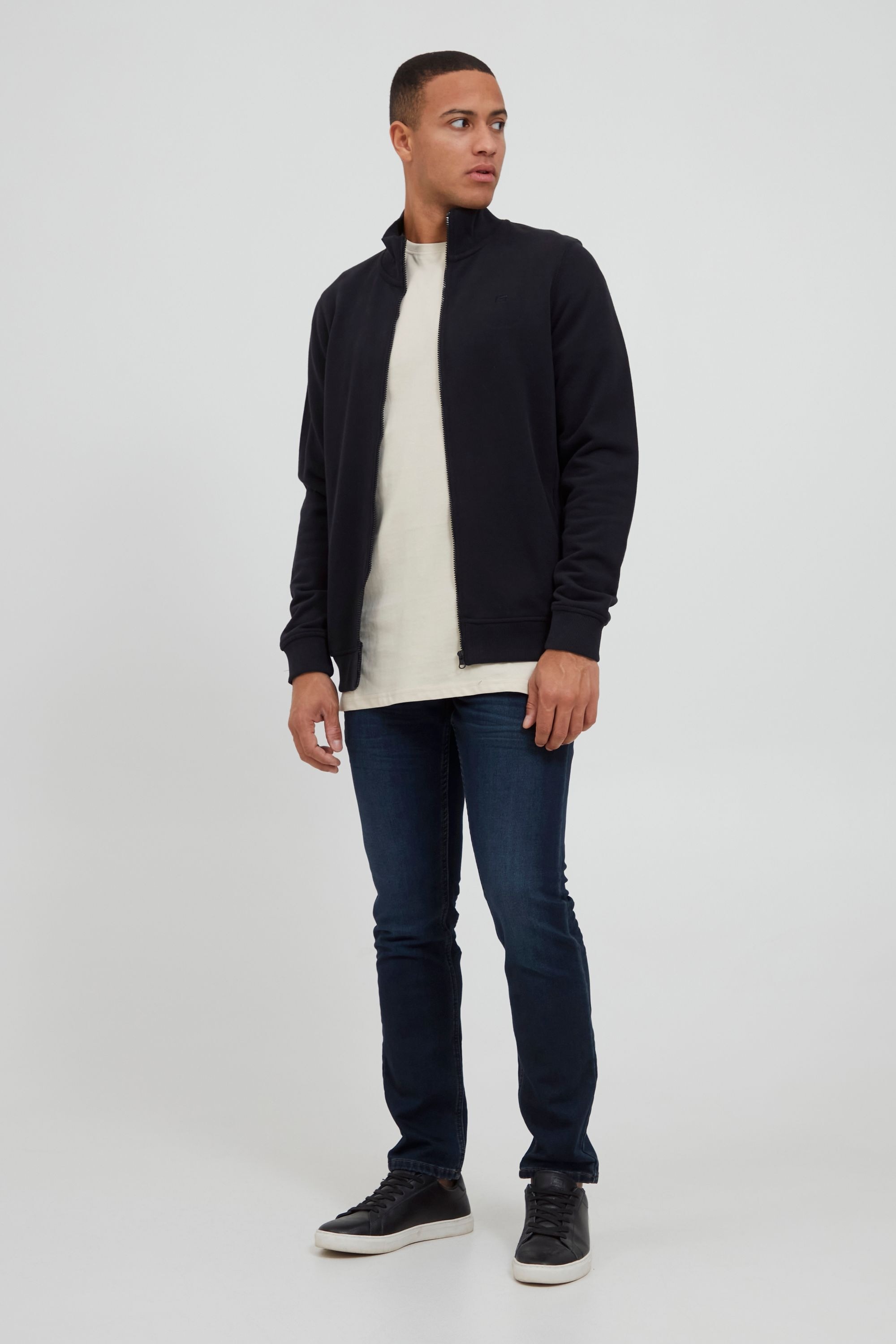 Thumbnail - Blend Sweatjacke "BHAvebury" Sweatjacke mit hochschließendem Kragen