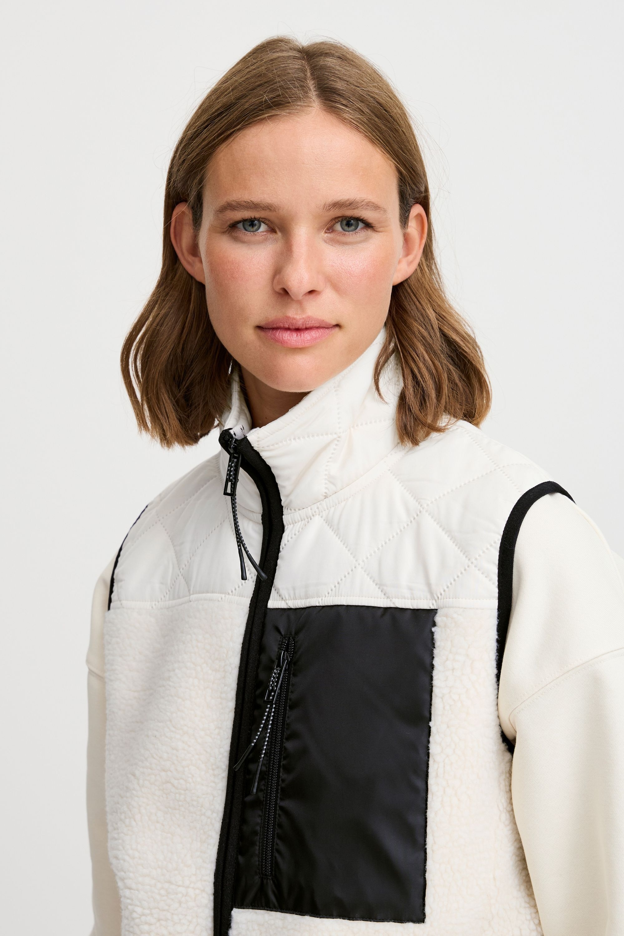 TheJoggConcept Fleeceweste »Fleeceweste JCBERRI WAISTCOAT 6«, (1 tlg.)