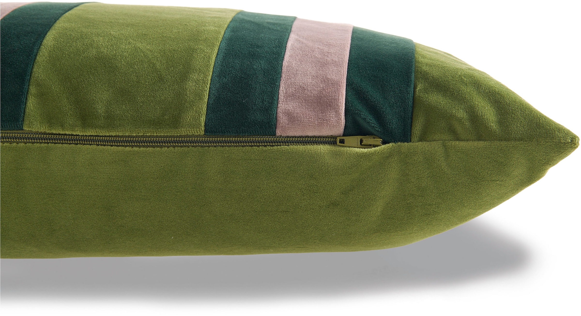 TOM TAILOR HOME Dekokissen »Velvet Stripe«, aus weichem Velvet