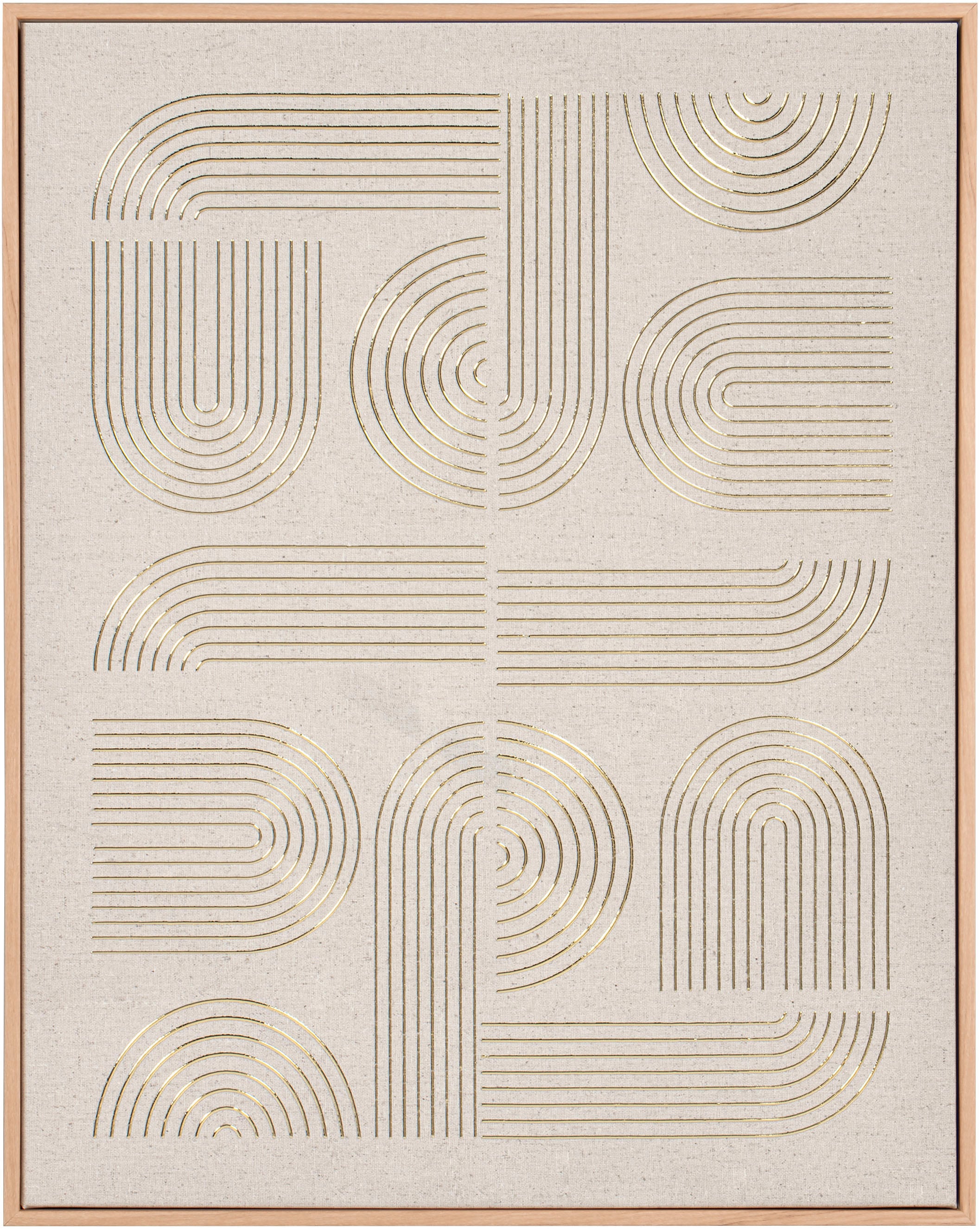 MIRRORS AND MORE Kunstdruck "NORMA" 1 Stk. tlg. Kunstwerk im Geometrischen günstig online kaufen