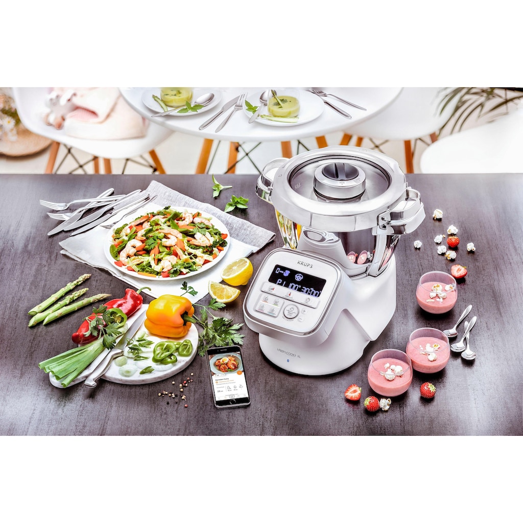 Krups Küchenmaschine mit Kochfunktion »HP60A1 i Prep&Cook Gourmet XL«