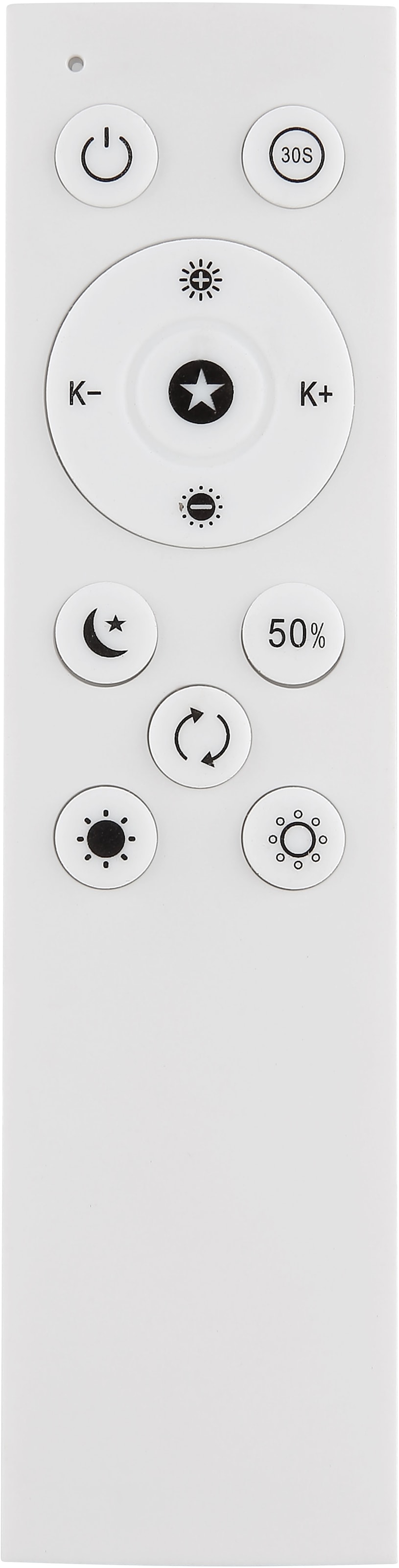 GLOBO LIGHTING LED Deckenleuchte »TERPSA«, Leuchtmittel LED-Modul | LED fest integriert, Deckenlampe/rund/Wohnzimmer/Schlafzimmer/elegant