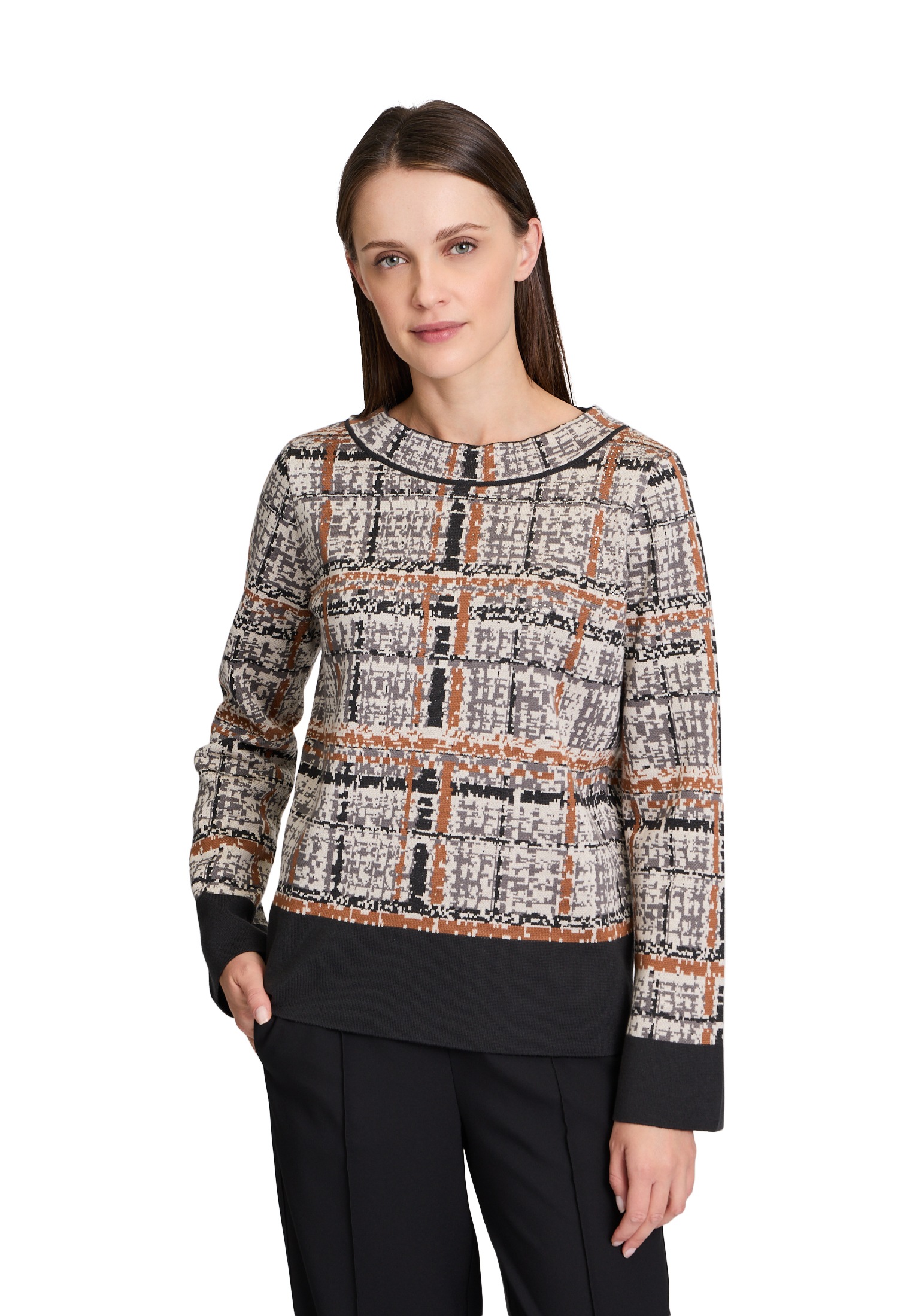Betty Barclay Strickpullover "Betty Barclay Damen Strickpullover mit Jacqua günstig online kaufen