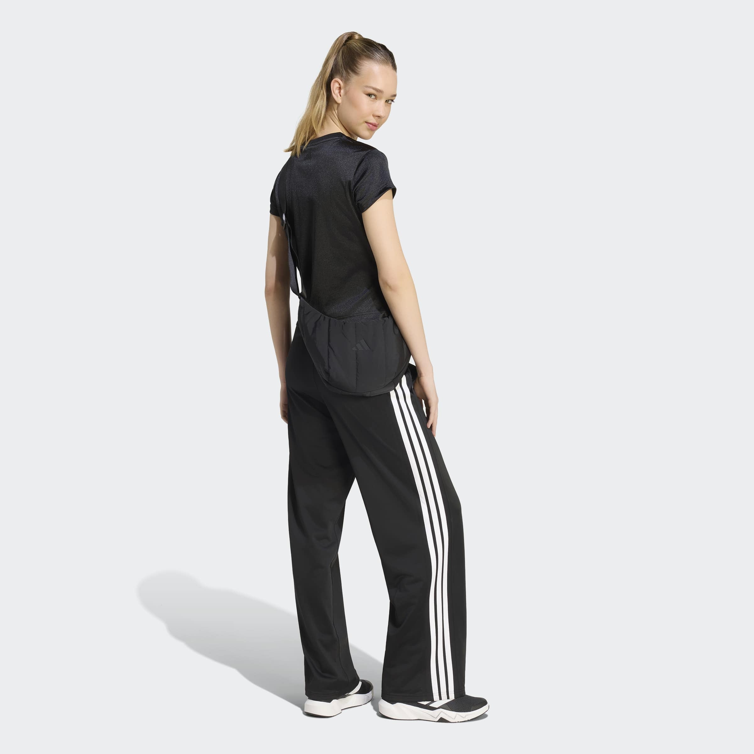 adidas Sportswear Sporthose »DAYREADY WIDE LEG TRACKSUIT BOTTOMS«
