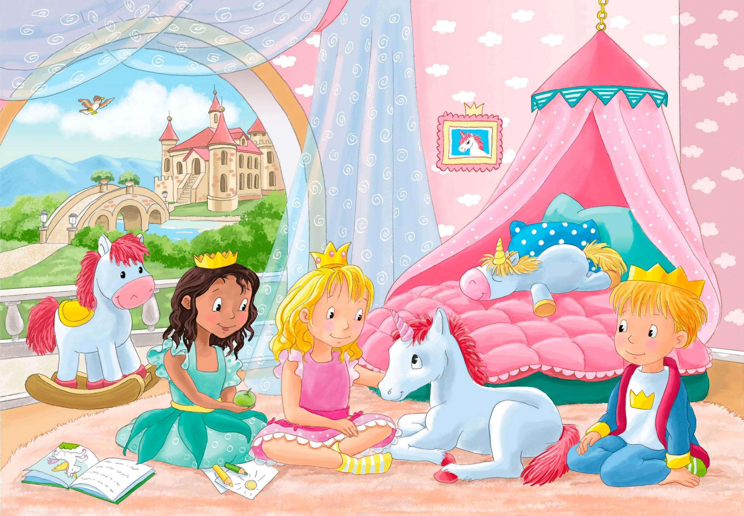 Ravensburger Puzzle »Zauberhafte Freundschaft«, (24 tlg.), 2x12 Teile; Made in Europe