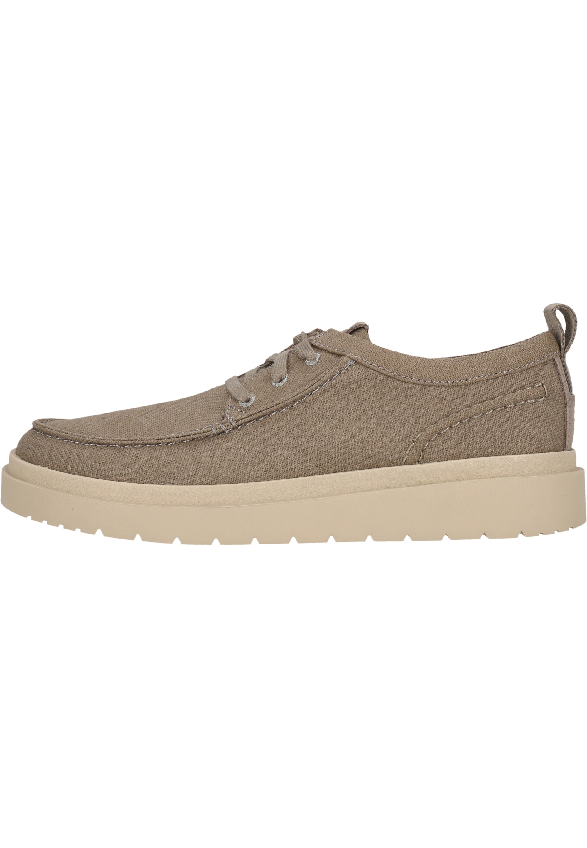 Clarks Schnürschuh »Polden Moc«  mit markanter Sohle