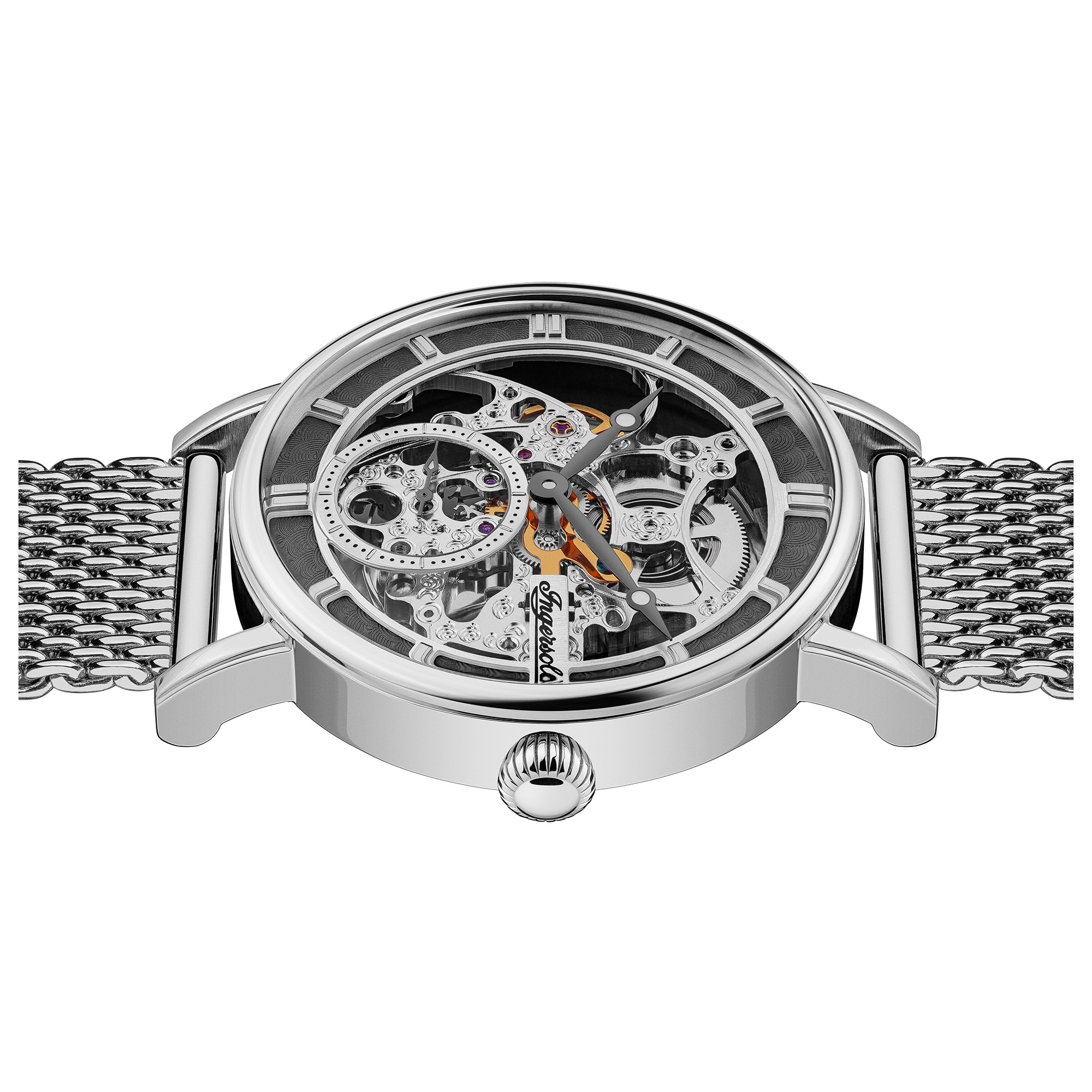 Ingersoll Automatikuhr »The Herald« Armbanduhr, Herrenuhr, Mechanische Uhr, Edelstahlarmband, analog