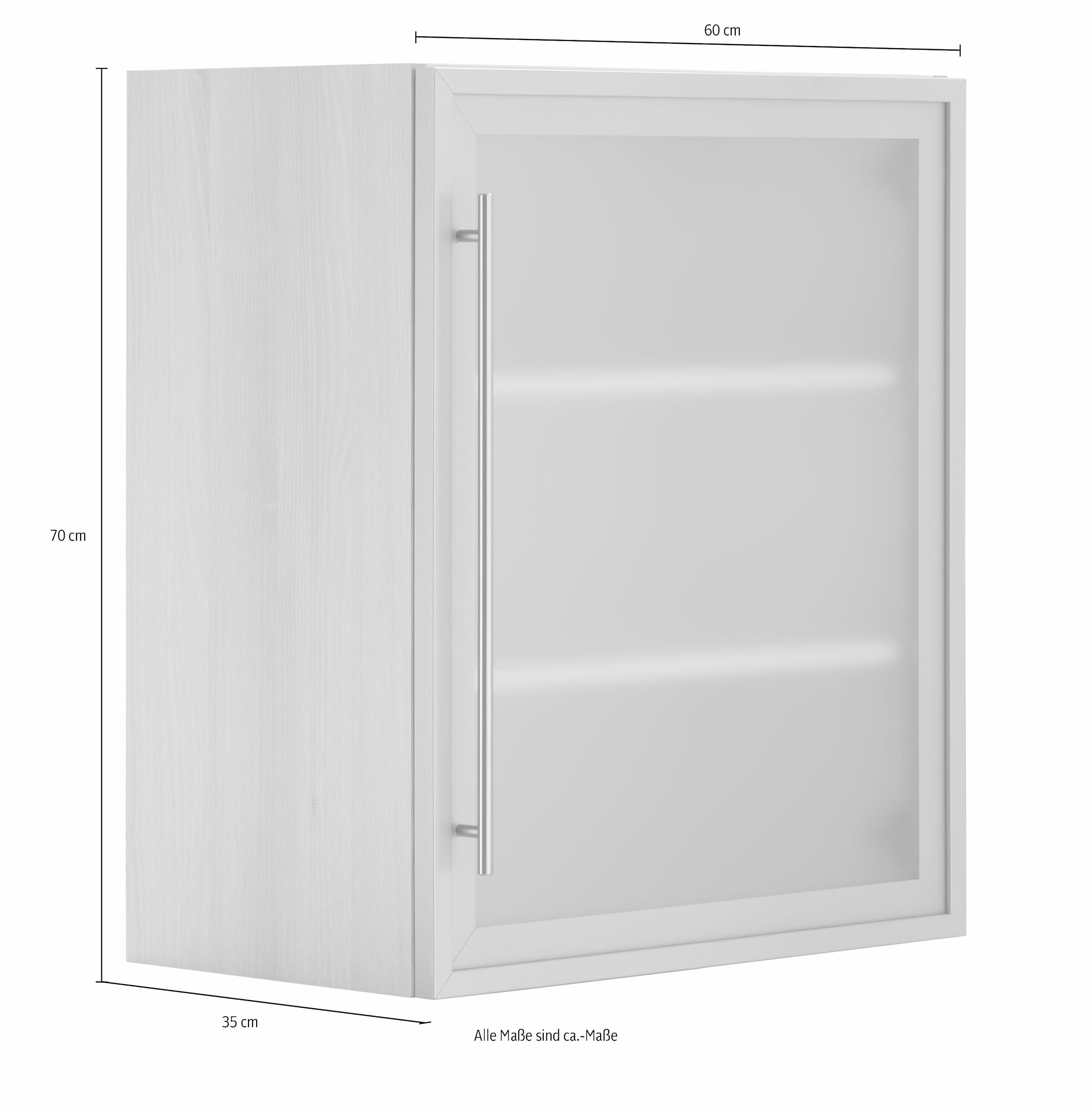 | kaufen 60 Glashängeschrank, BAUR OPTIFIT Breite cm