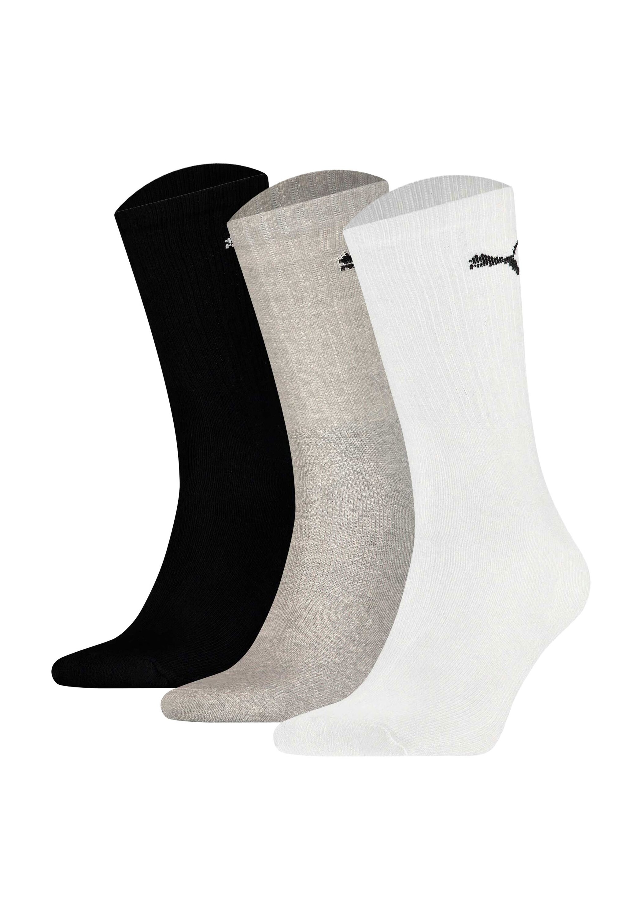 PUMA Herren Kurzsocken "Socken 3er Pack", Gr. 39, bunt, Obermaterial: 74% Baumwolle CO. 21% Polyester PES. 3% Polyamid PA. 2% Elasthan EL., Socken