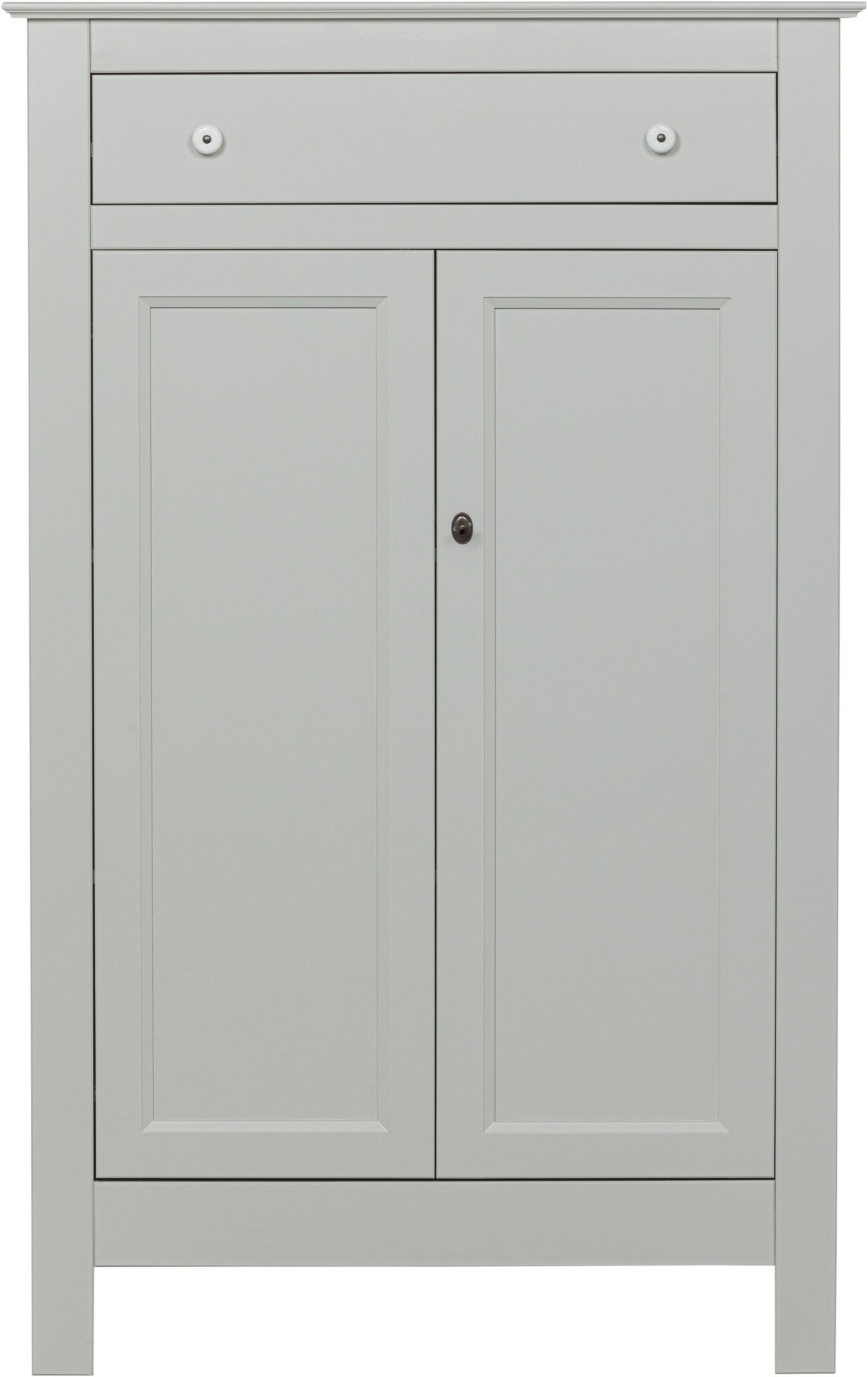WOOOD Stauraumschrank »Eva« Tragkraft 15 kg pro Boden, MDF-Rückwand, Wandbefestigung empfohlen