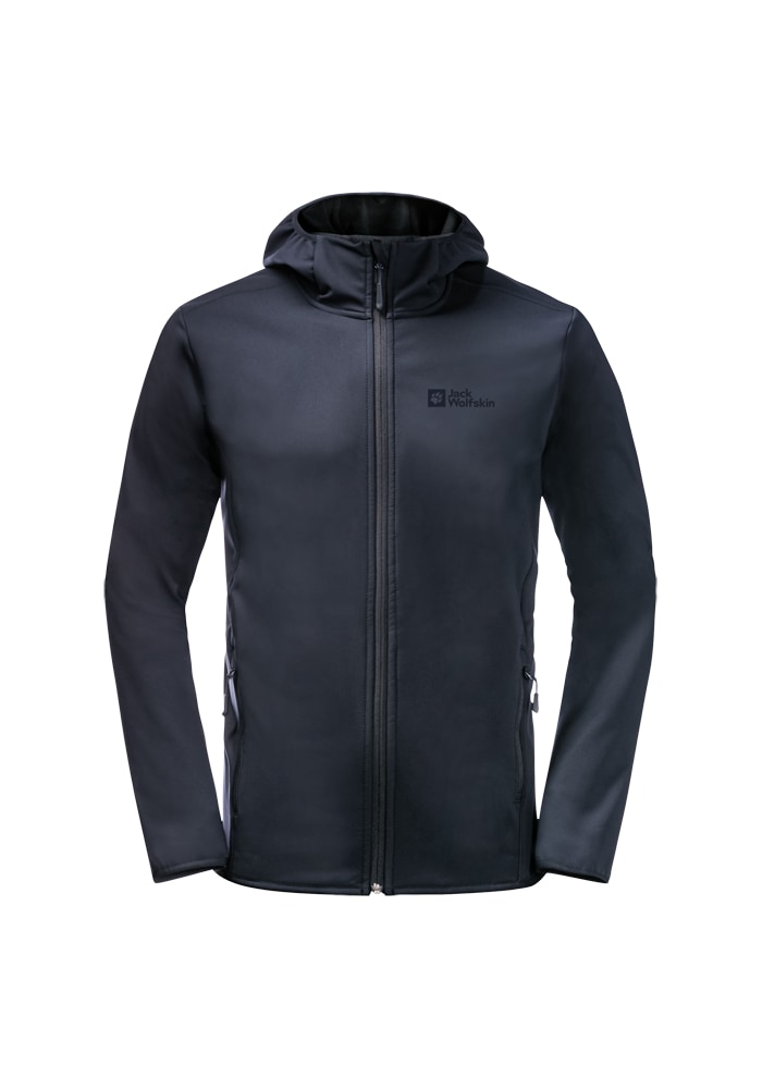 Jack Wolfskin Softshelljacke "BORNBERG HOODY M", mit Kapuze