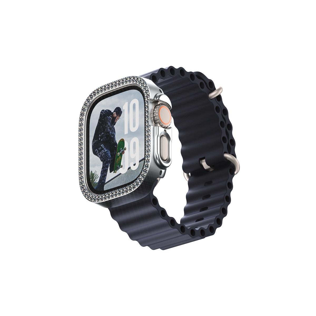 SAFE by PanzerGlass Handyhülle »Bling Bumper für Apple Watch Ultra 2«, Backcover, Schutzhülle, Handyschutzhülle, Case, Schutzcase, stoßfest