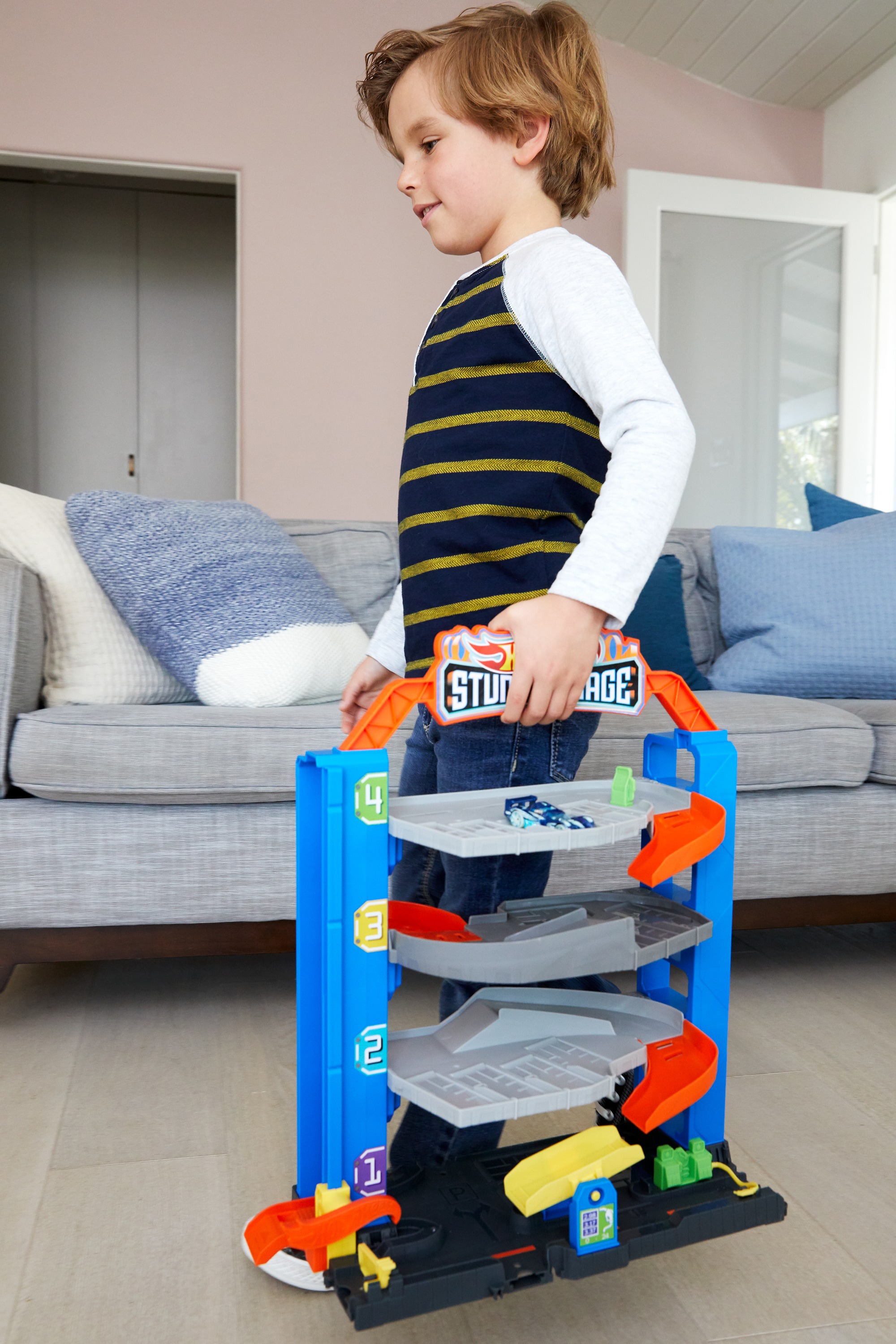 Spiel-Parkgarage Spielset, 1 Spielzeugauto | inklusive Hot Wheels Parkhaus«, BAUR »Stunt-Garage