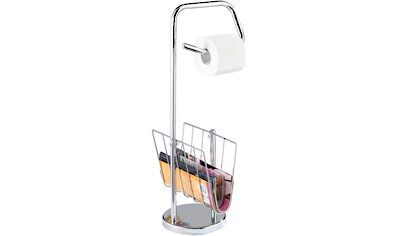 WENKO WC-Garnitur »WC-Garnitur mit Zeitungsständer«, aus Stahl, mit Zeitungsständer kaufen