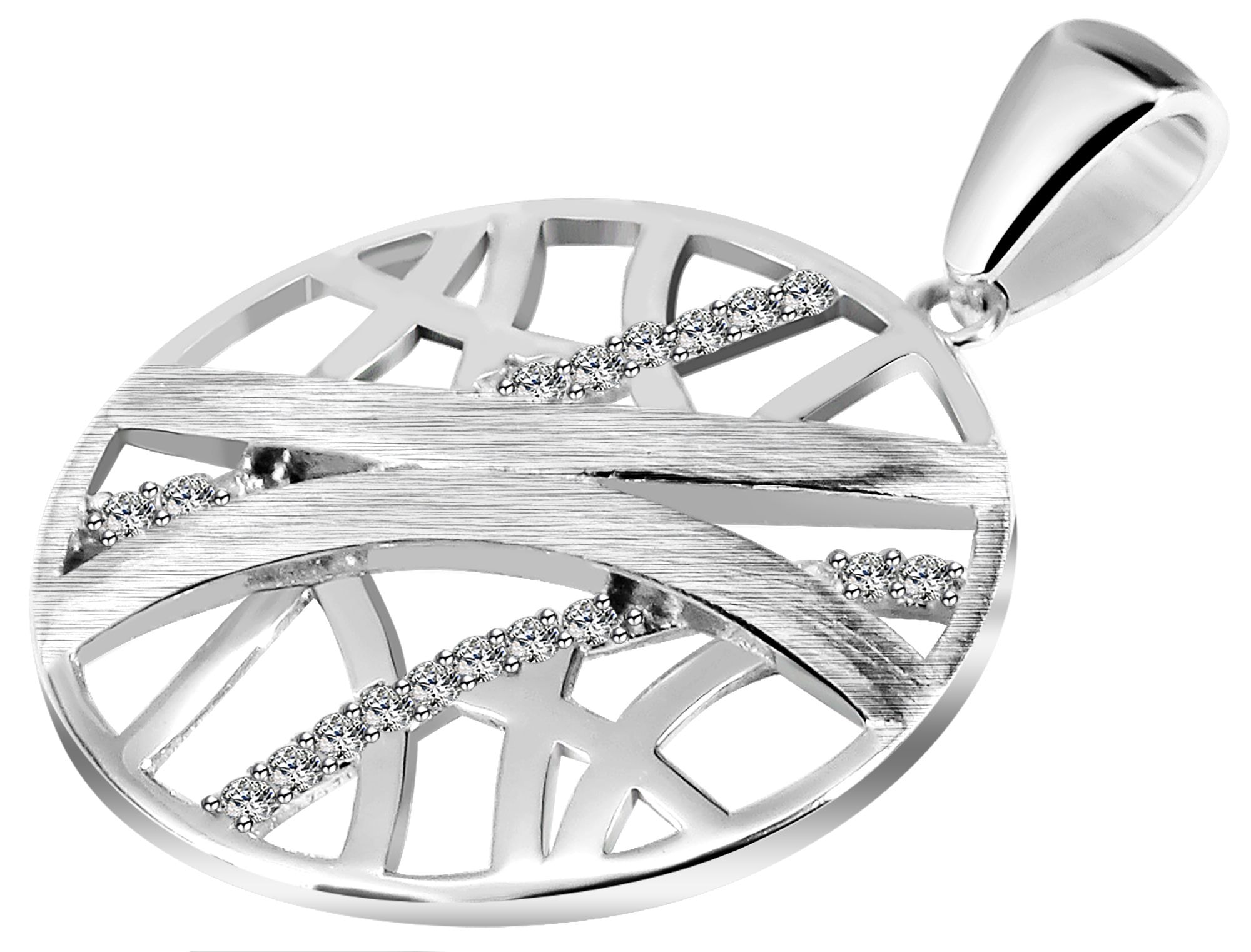 Adelia´s Kettenanhänger »Damen Anhänger aus 925 Silber mit Zirkonia«  Perfekt als Geschenk für besondere Menschen