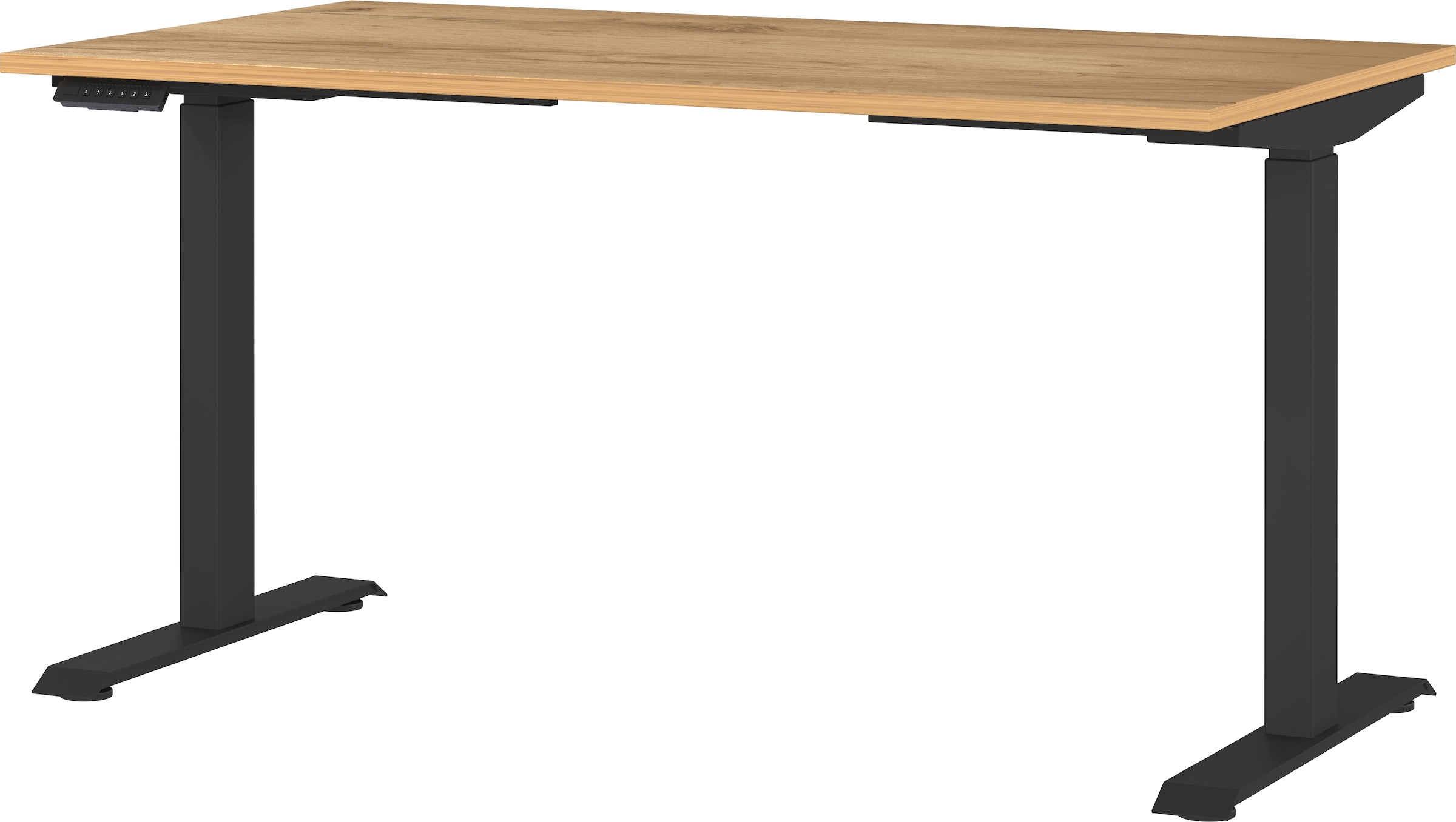 GERMANIA Schreibtisch »Jet, elektrisch höhenverstellbar«, moderne Farbvariationen, Breite 120/140/160/180 cm, Made in Germany