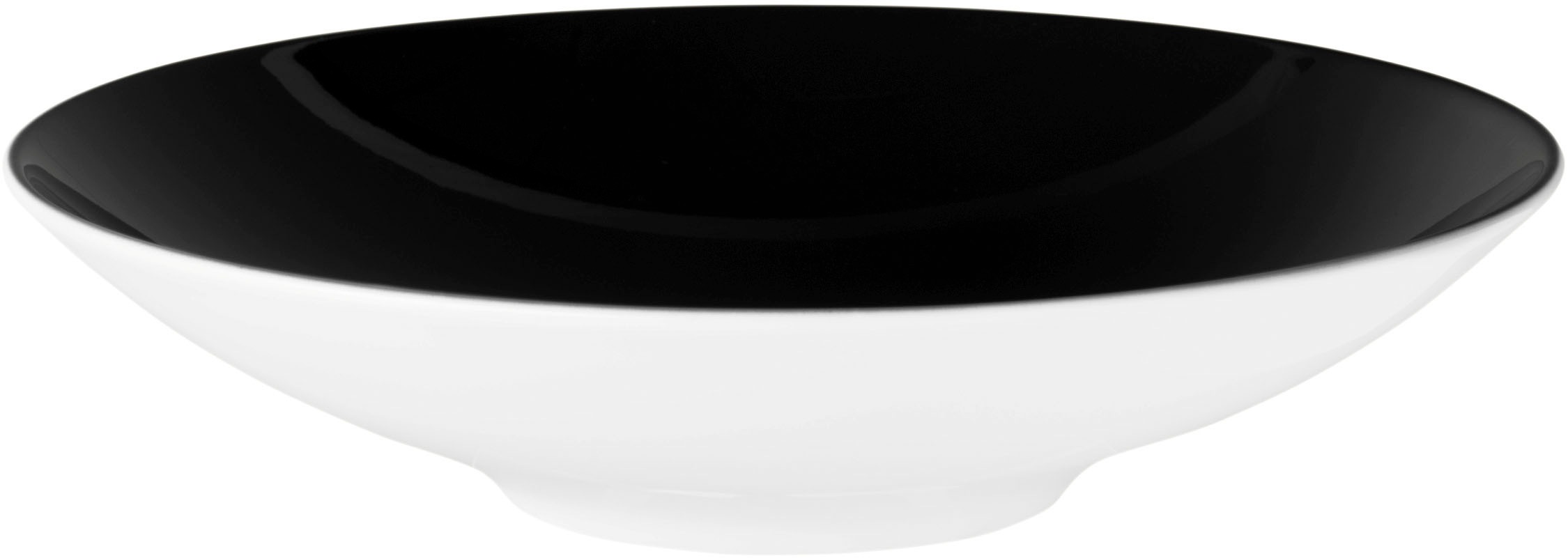 SELTMANN WEIDEN Pastateller "Life Fashion", 23,3cmglamorous schwarz, weiß, Speiseteller, Pasta-/Suppenteller 23 cm