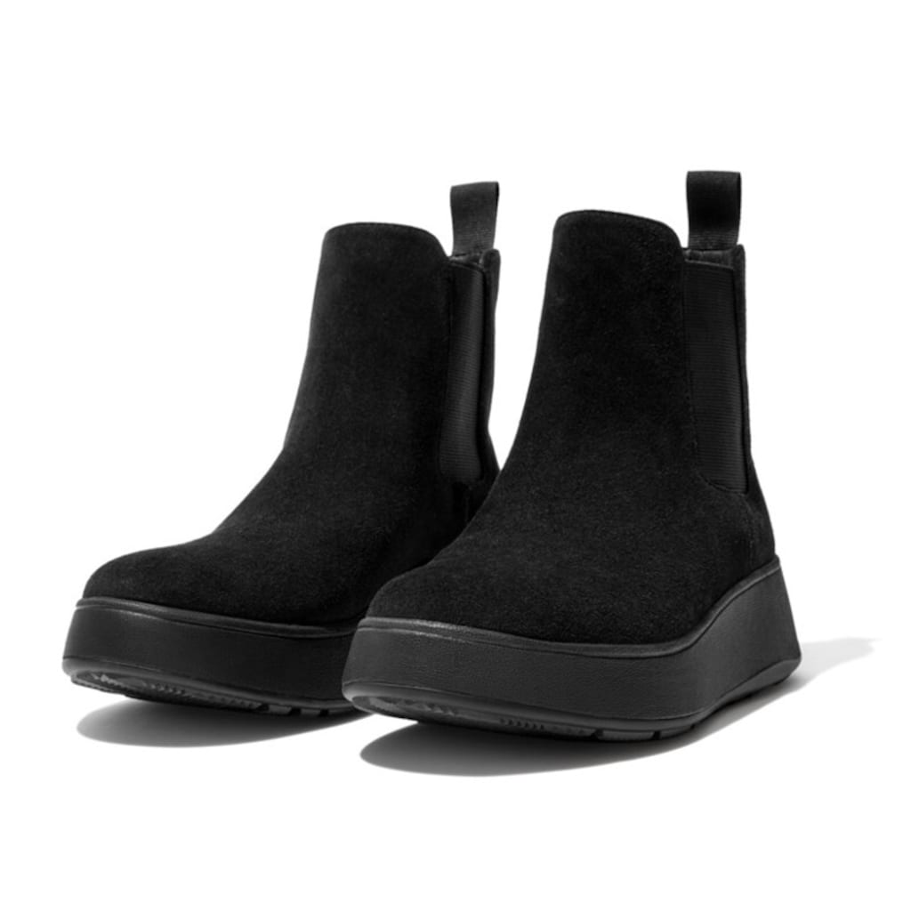 Fitflop Chelseaboots »F-MODE«, Plateaustiefel, Chunky Boots mit Plateausohle, Anziehlasche