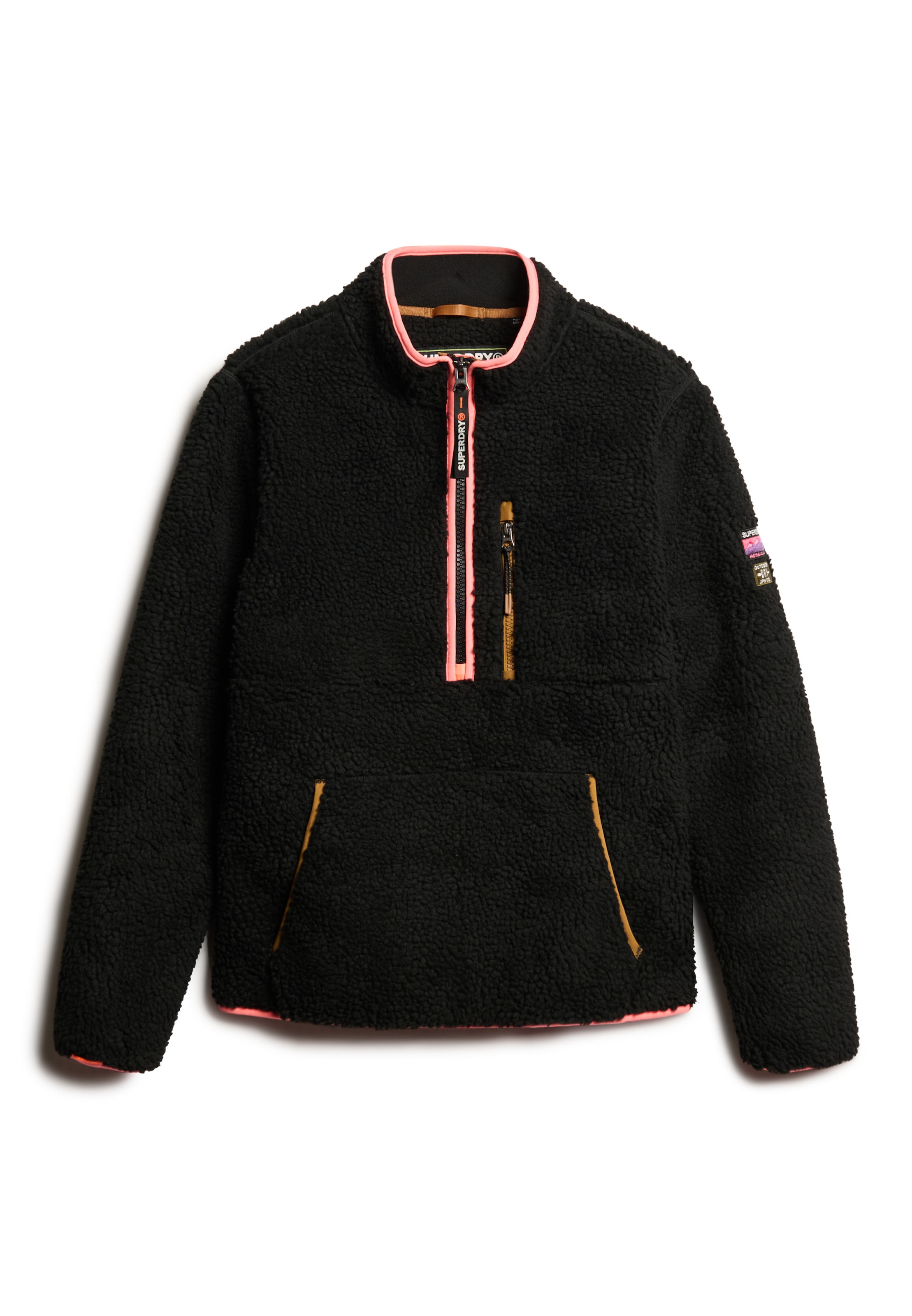 Superdry Fleecepullover "OUTDOOR HALF ZIP FLEECE" günstig online kaufen