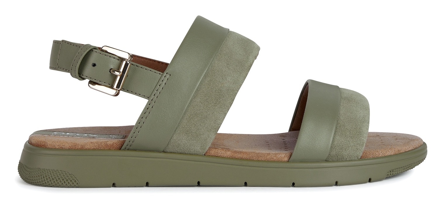 Geox Sandale »D DANDRA«, Sommerschuh, Sandalette, Keilabsatz