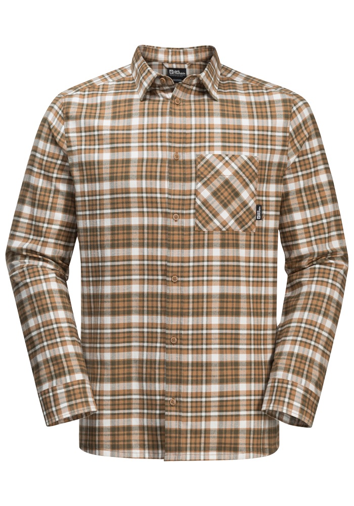 Jack Wolfskin Flanellhemd »BERGWEG SHIRT M«