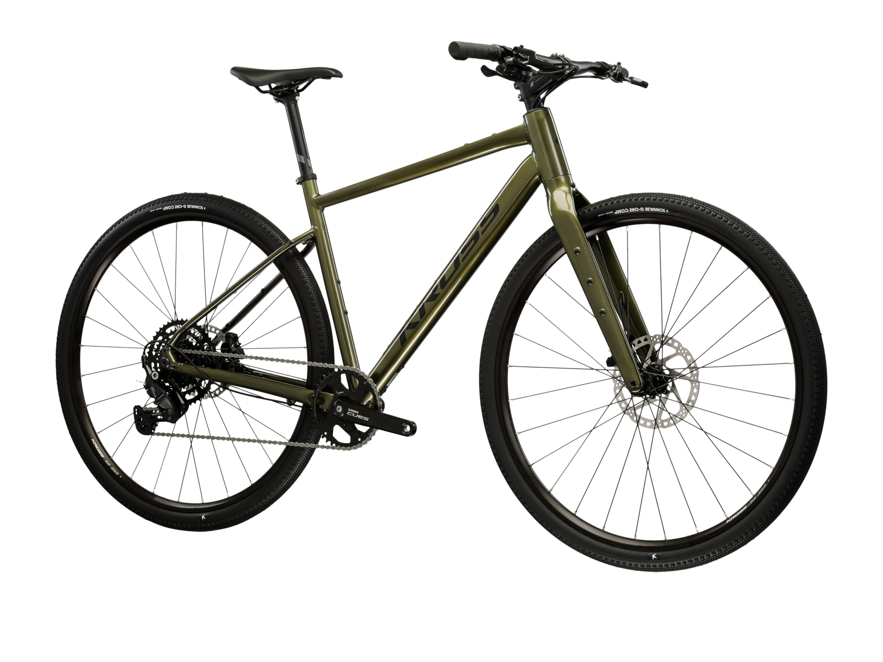 Kross Gravelbike »Esker 1.0 28" braun 18 Gänge Gabel aus Carbon 2026« 18 Gang Kettenschaltung Carbon aus Gabel