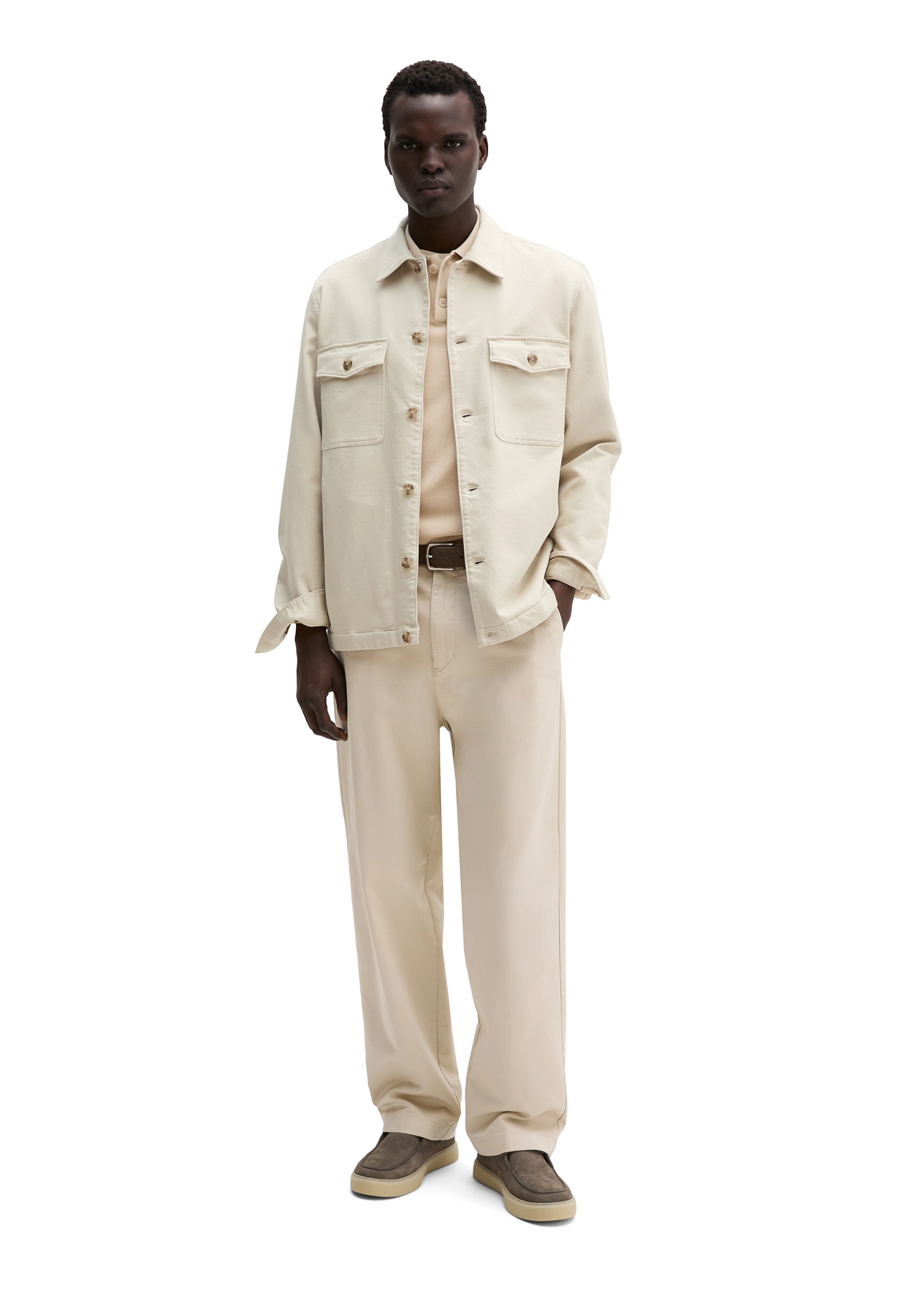 Marc O'Polo Kurzjacke »aus glatter Bio-Baumwoll-Qualität« ohne Kapuze