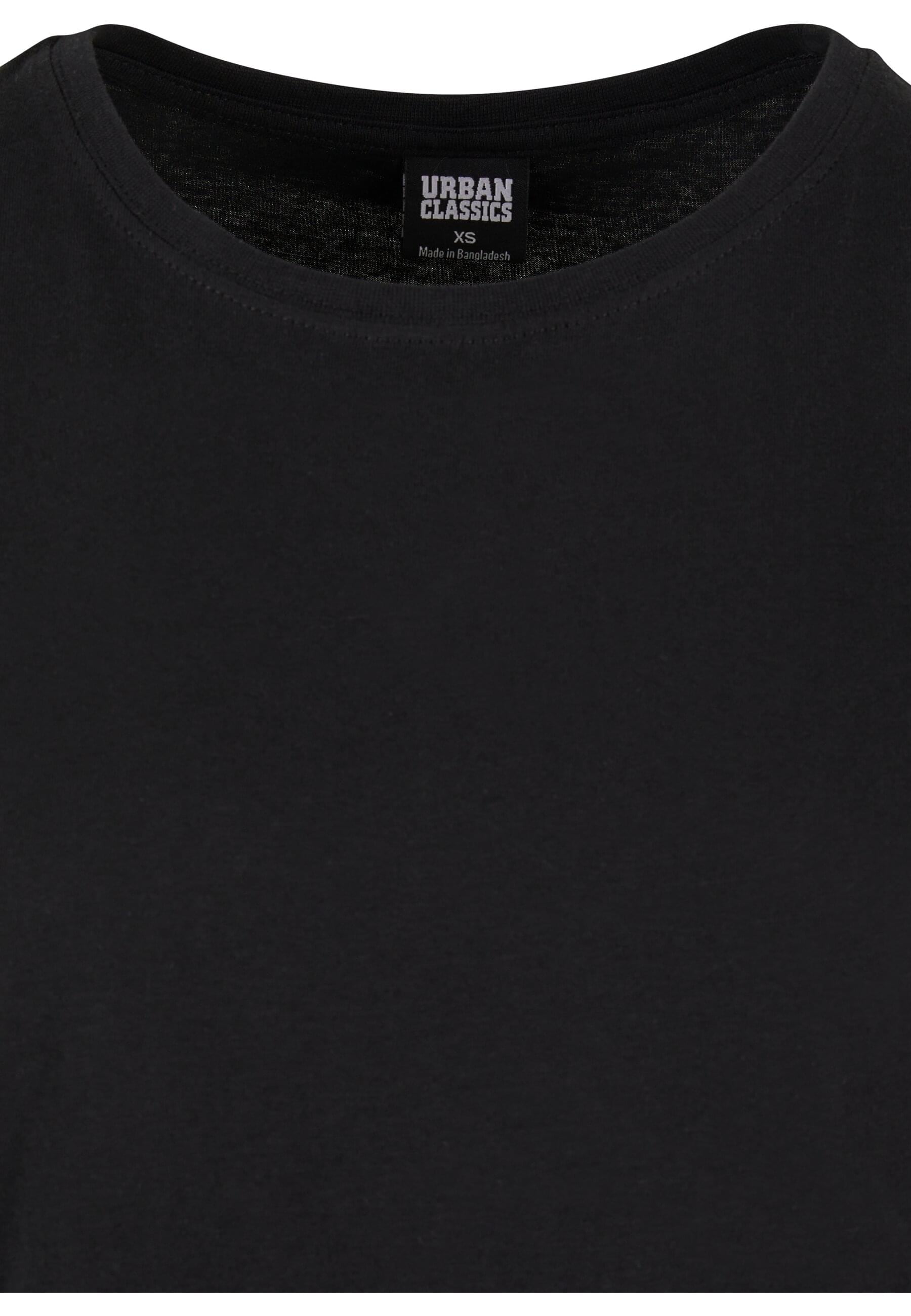 URBAN CLASSICS Kurzarmshirt »Urban Classics Damen Ladies Extended Shoulder Tee«, (1 tlg.)
