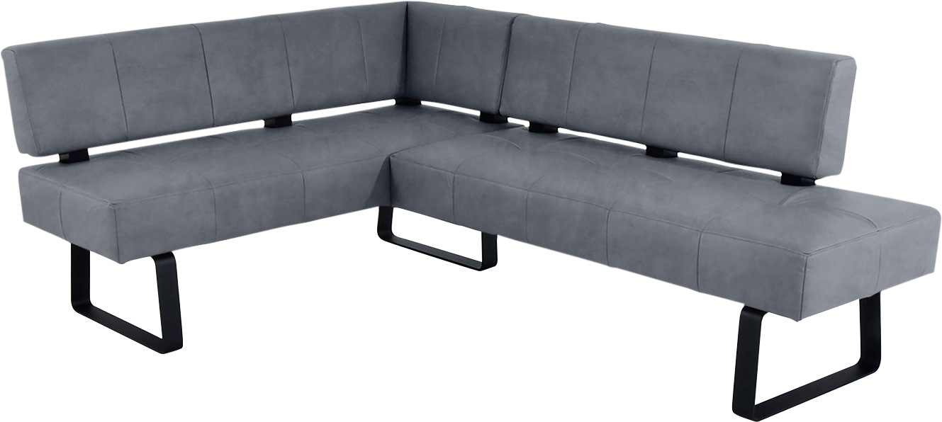 K+W Komfort & Wohnen Eckbank »Spider II«, Sitzsteppung, bequem durch Sandwichbauweise, 2 Stellmaße