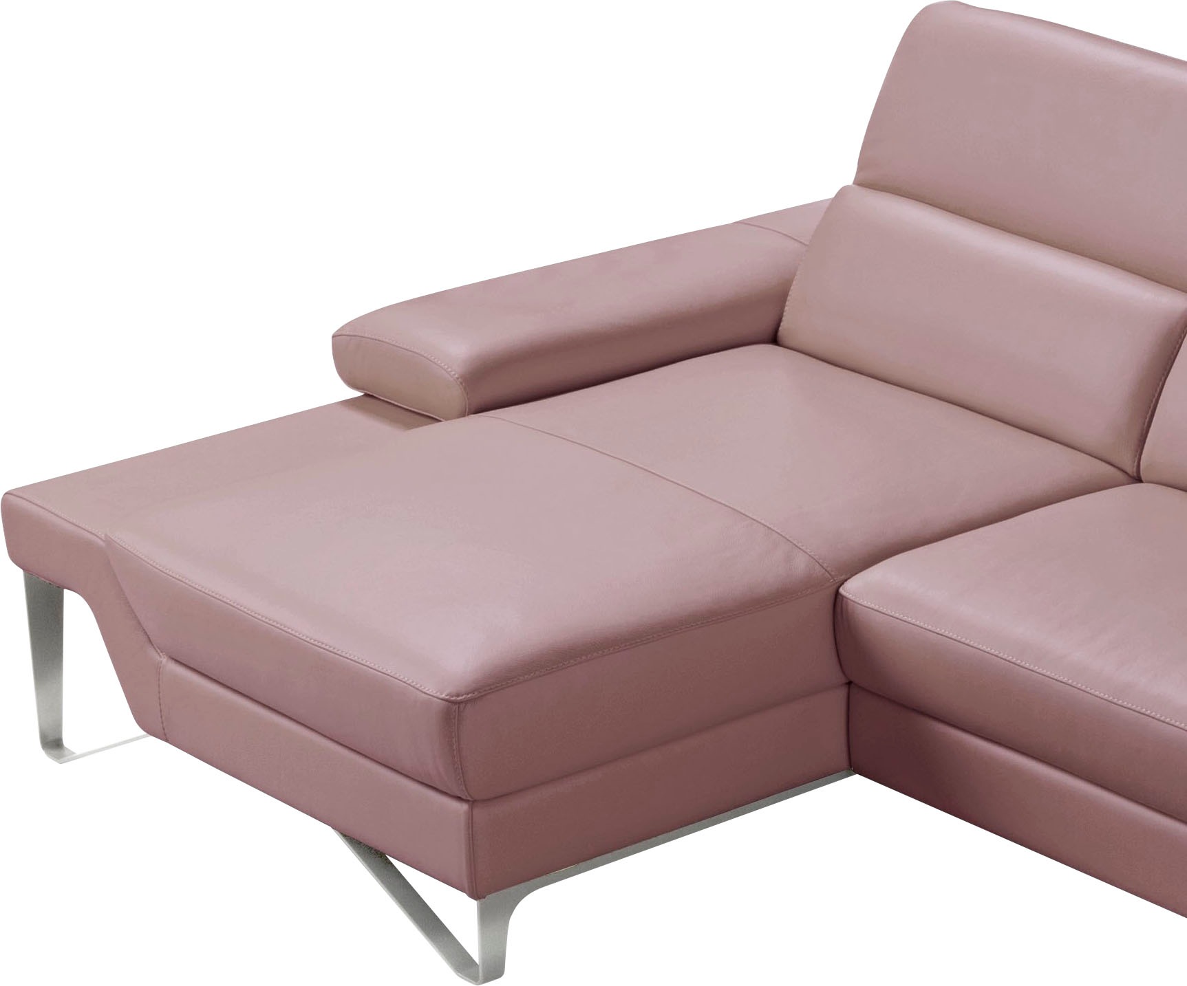 Thumbnail - Egoitaliano Ecksofa "Princess, elegantes Designsofa mit erstklassigem Sitzkomfort, L-Form", mit Recamiere, inkl. Kopftei...