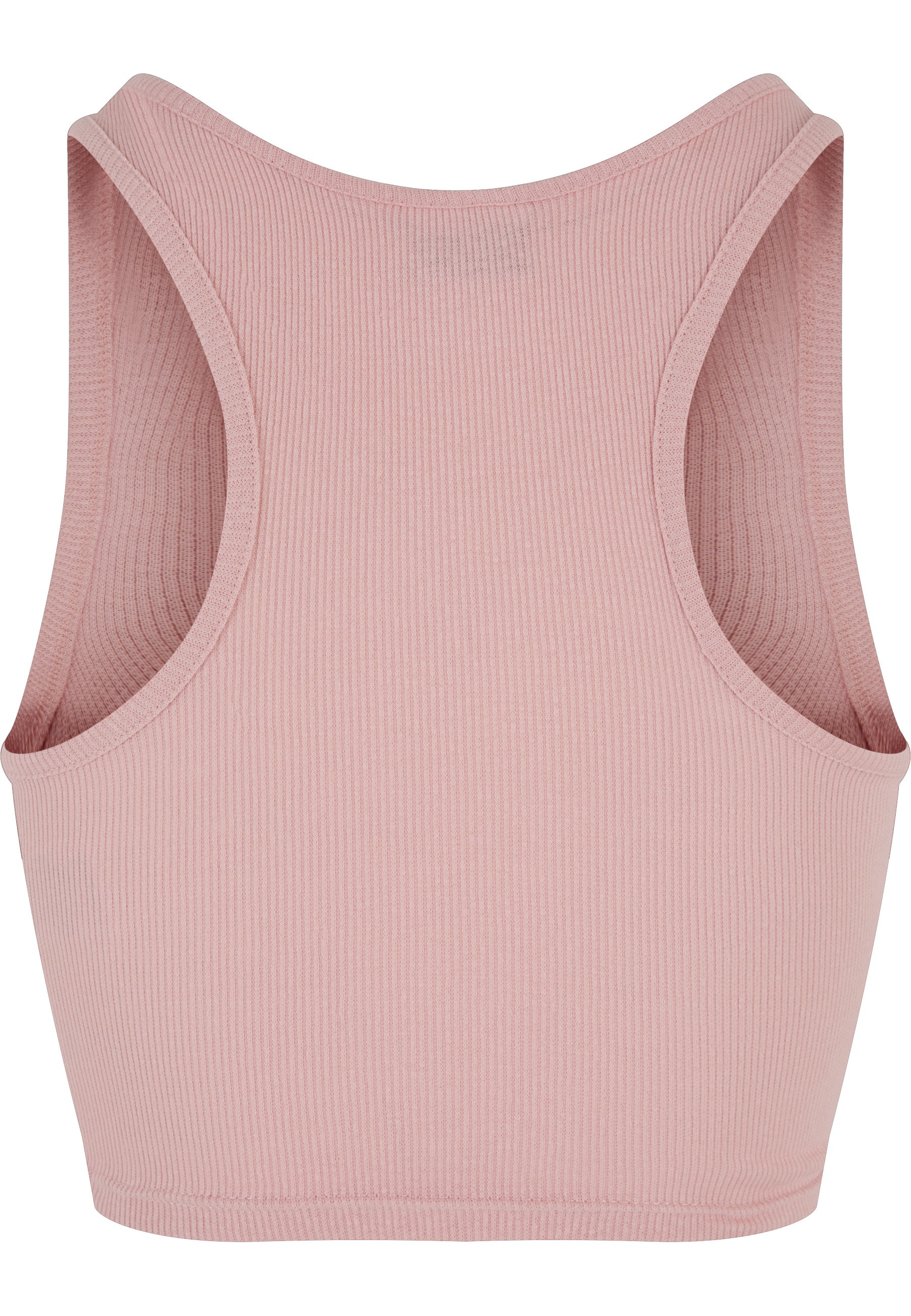 URBAN CLASSICS Tanktop "Urban Classics Damen Ladies Cropped Rib Top" 1 Stk. günstig online kaufen