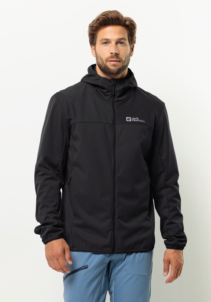 Jack Wolfskin Softshelljacke "FELDBERG HOODY M", mit Kapuze