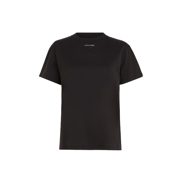 Calvin Klein T-Shirt »METALLIC MICRO LOGO T SHIRT« bestellen | BAUR