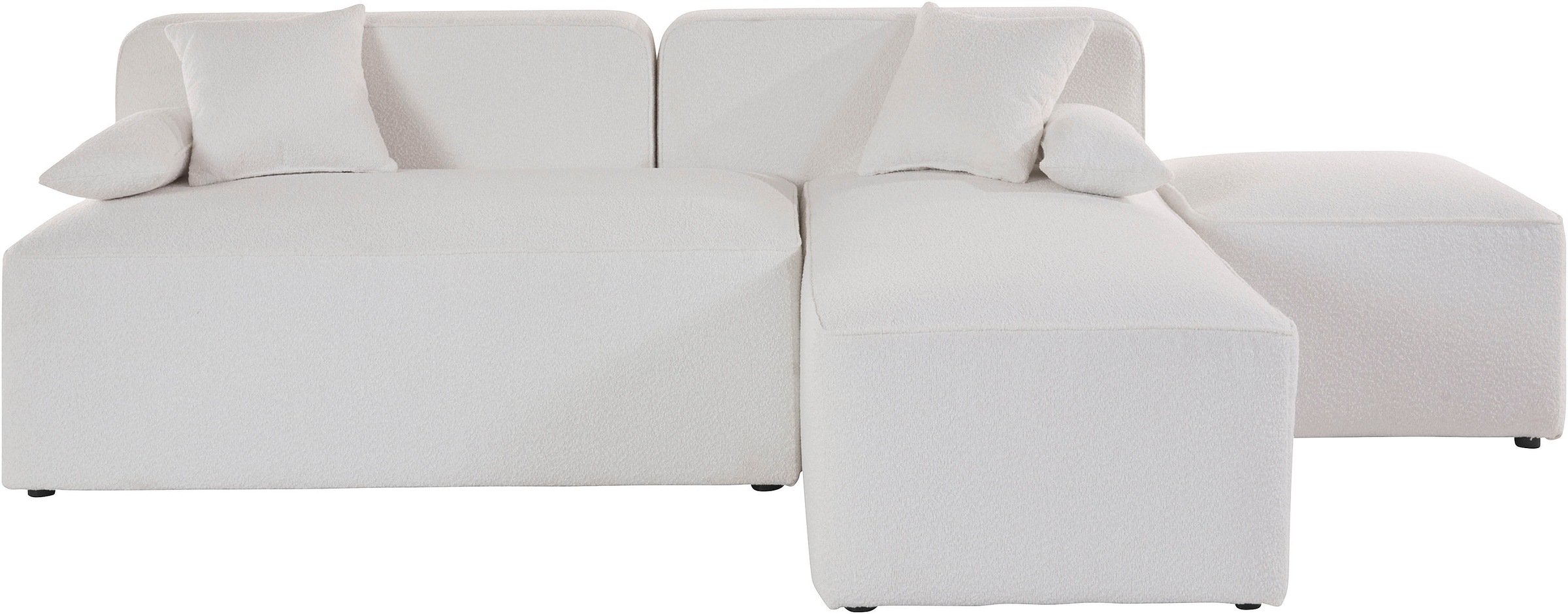 Home affaire Ecksofa "Sundstrup L-Form" Modulserie, individuelle Zusammenst günstig online kaufen