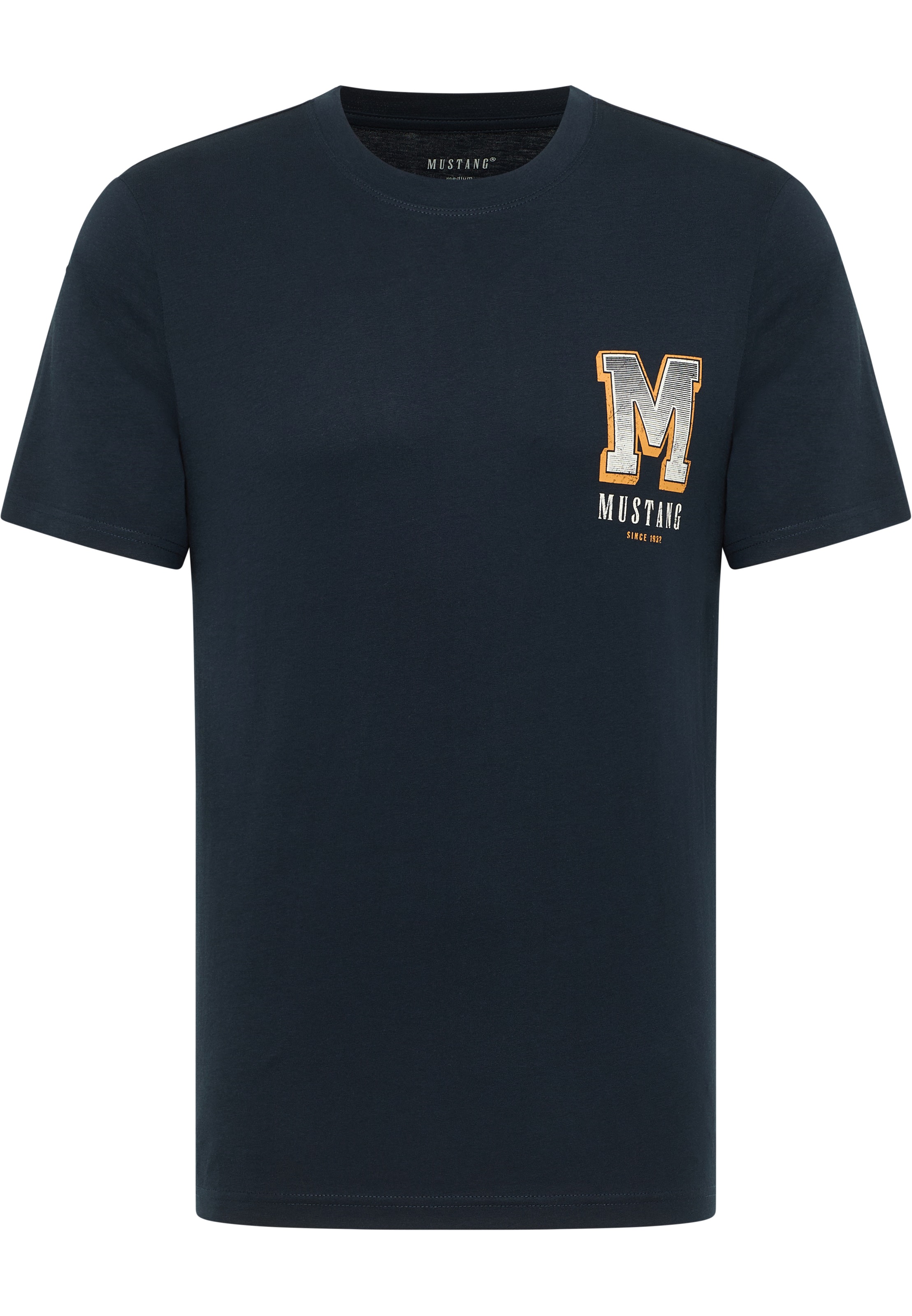 MUSTANG T-Shirt "Stlye Austin" mit Logo Print günstig online kaufen