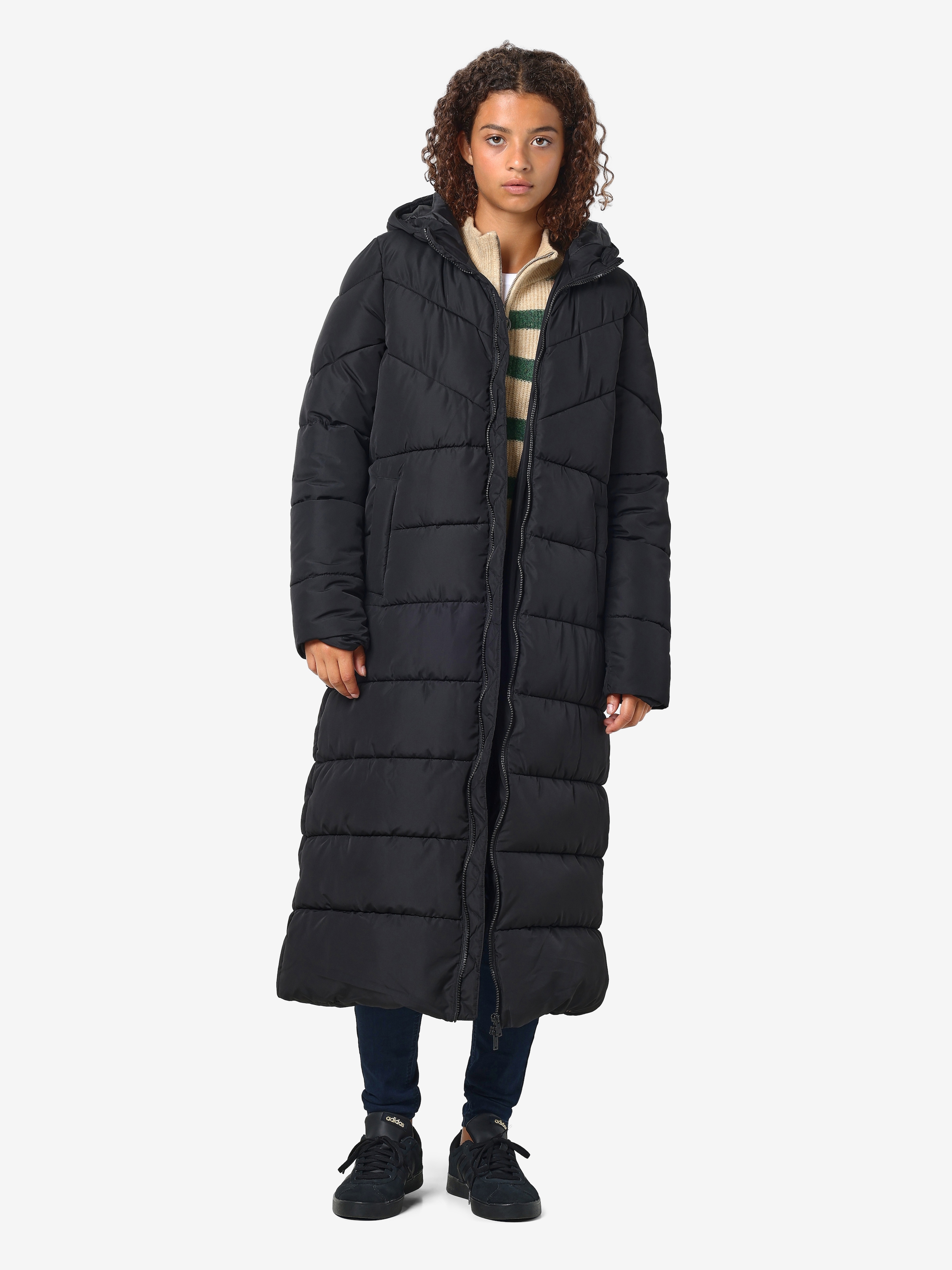 Noisy may Steppmantel "NMDALCON L/S X-LONG COAT NOOS FWD" günstig online kaufen