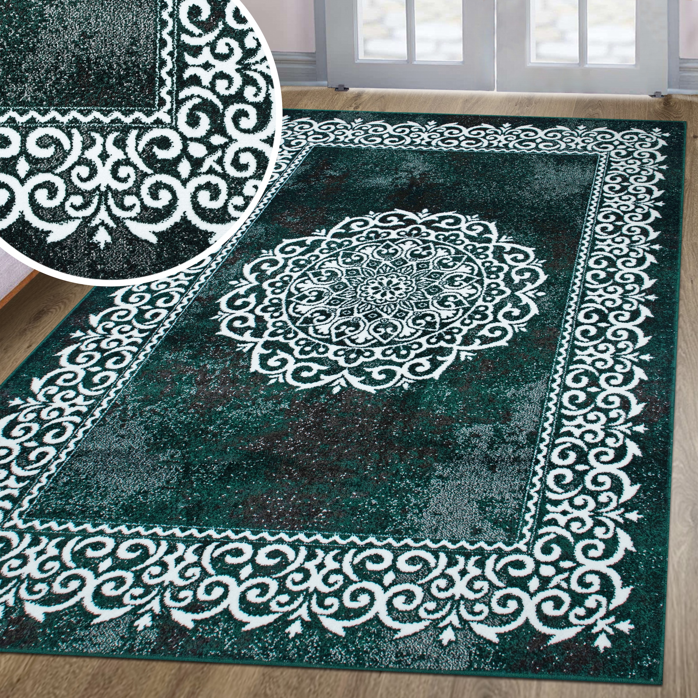 OTTO home Teppich "Dafna" rechteckig 9 mm Höhe Orient-Optik, Vintage Design günstig online kaufen