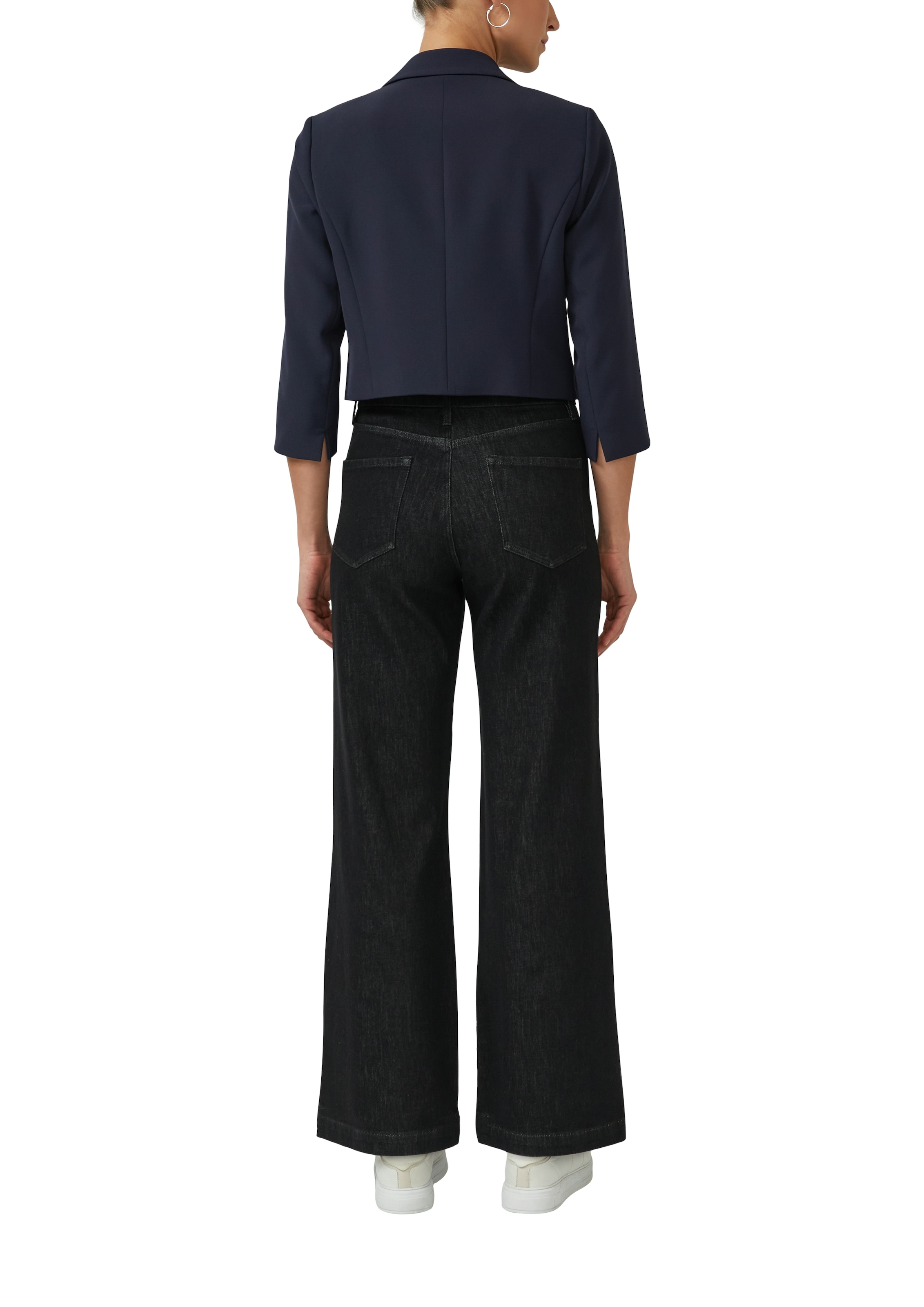 s.Oliver BLACK LABEL Kurzblazer 3/4-Arm mit Stretch