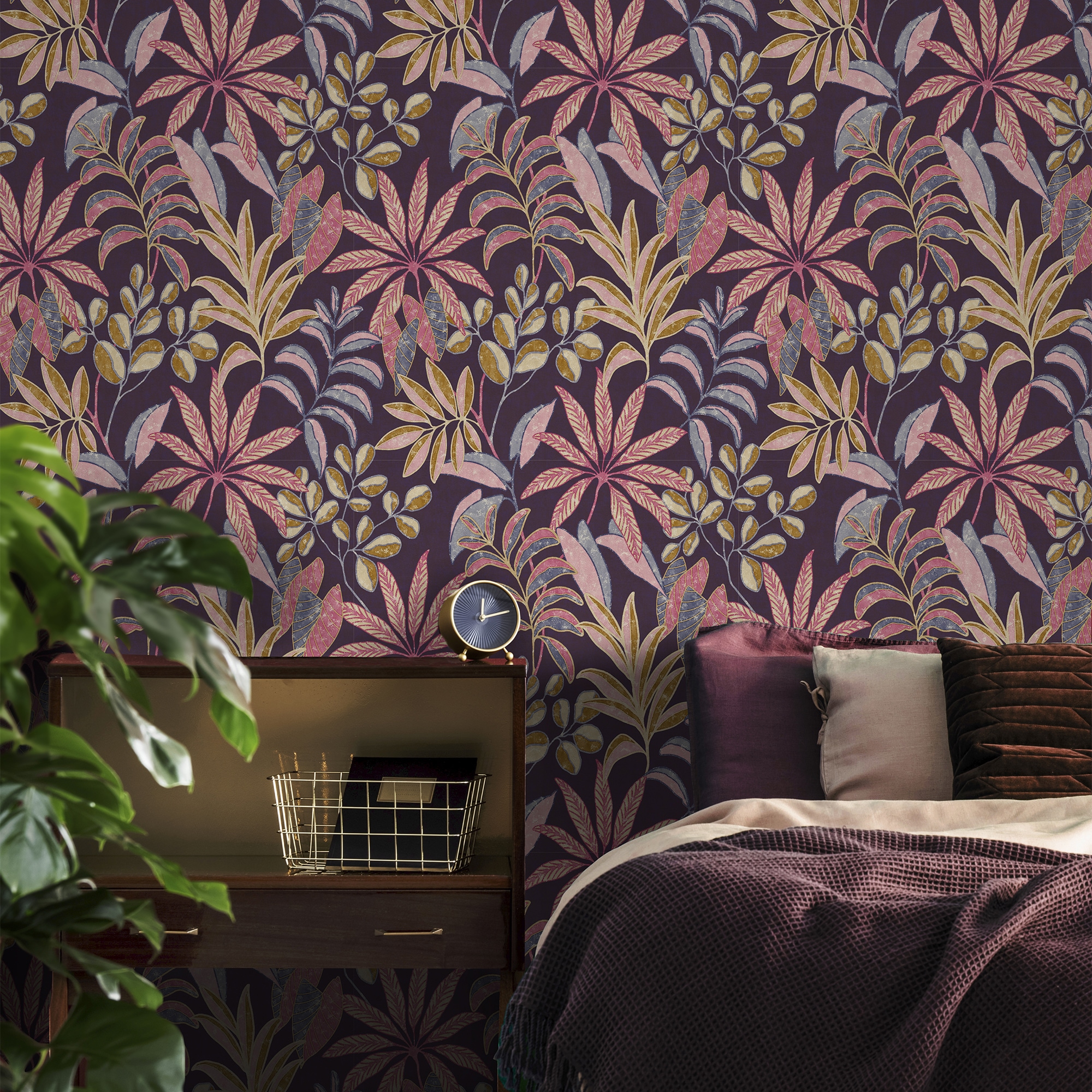 Sublime Vliestapete »TROPICAL BLATTER« floral ...