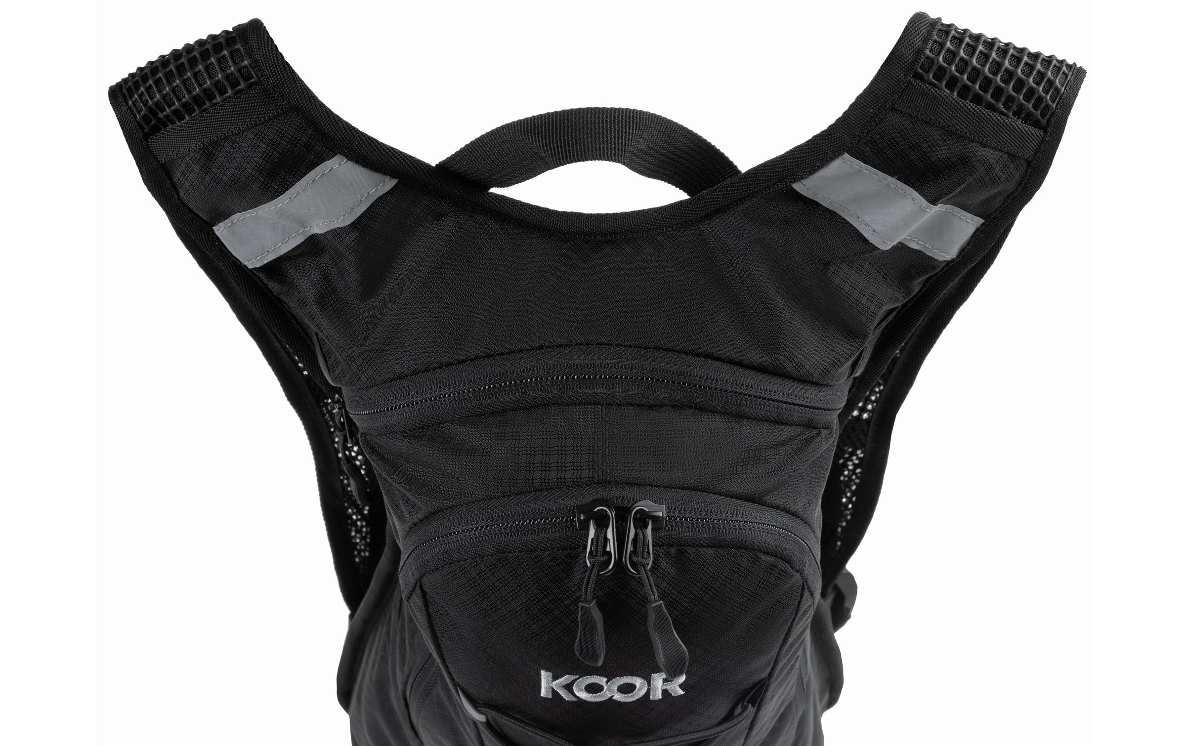 KOOR Freizeitrucksack »Leenza 6 l, Schwarz«