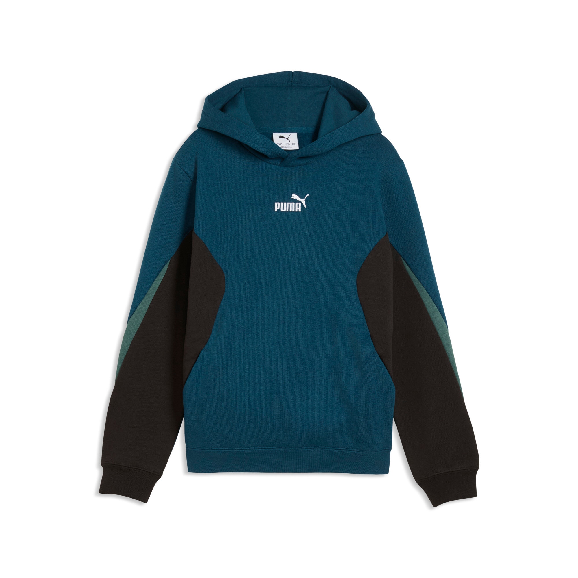 PUMA Kapuzensweatshirt »ESS BLOCK HOODIE FL B«, mit Kapuze, Regular Fit
