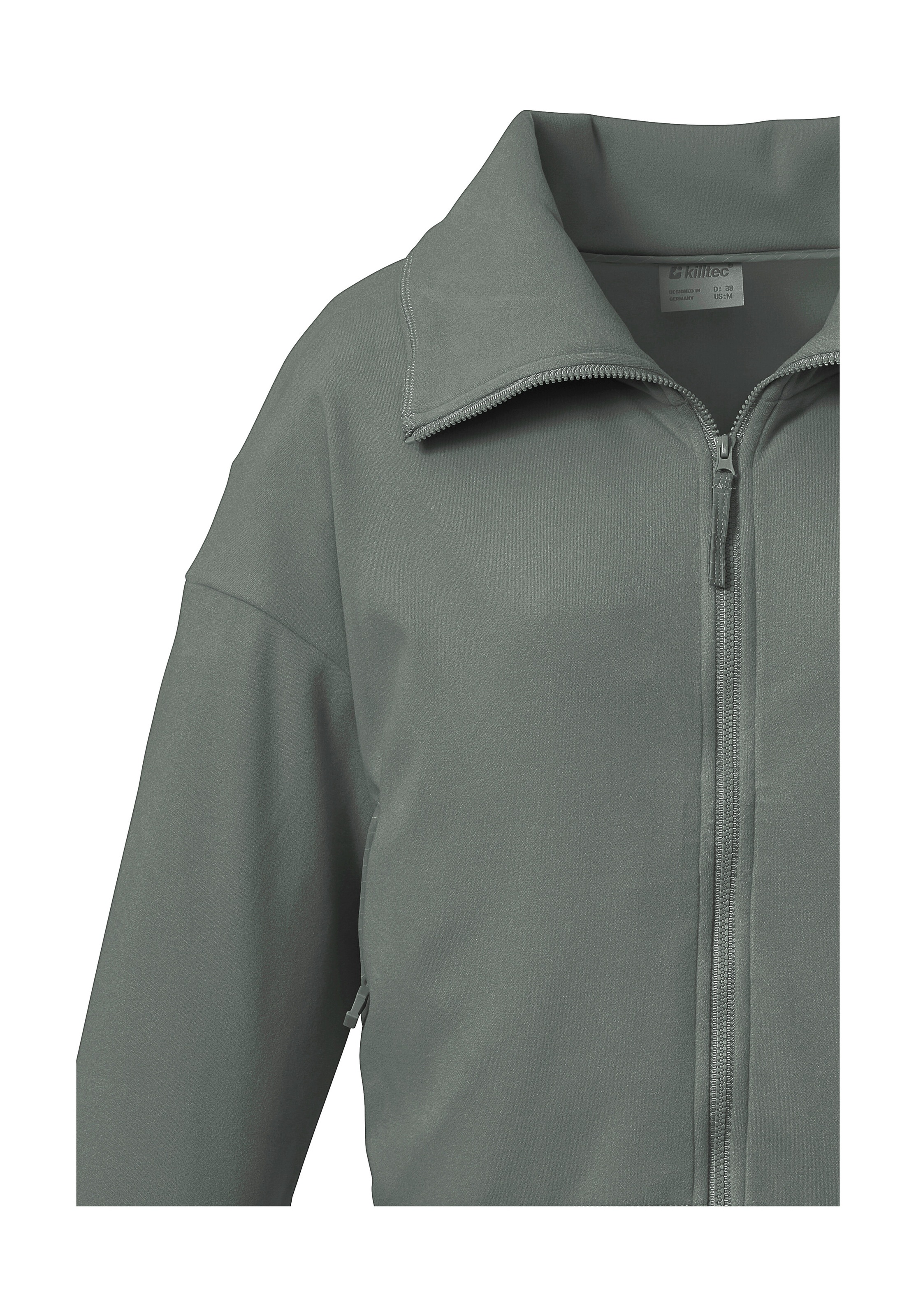Killtec Fleecejacke »KOS 175 WMN FLC JCKT« Leichte Damen Loungewear Fleecejacke mit hochschließendem Kragen