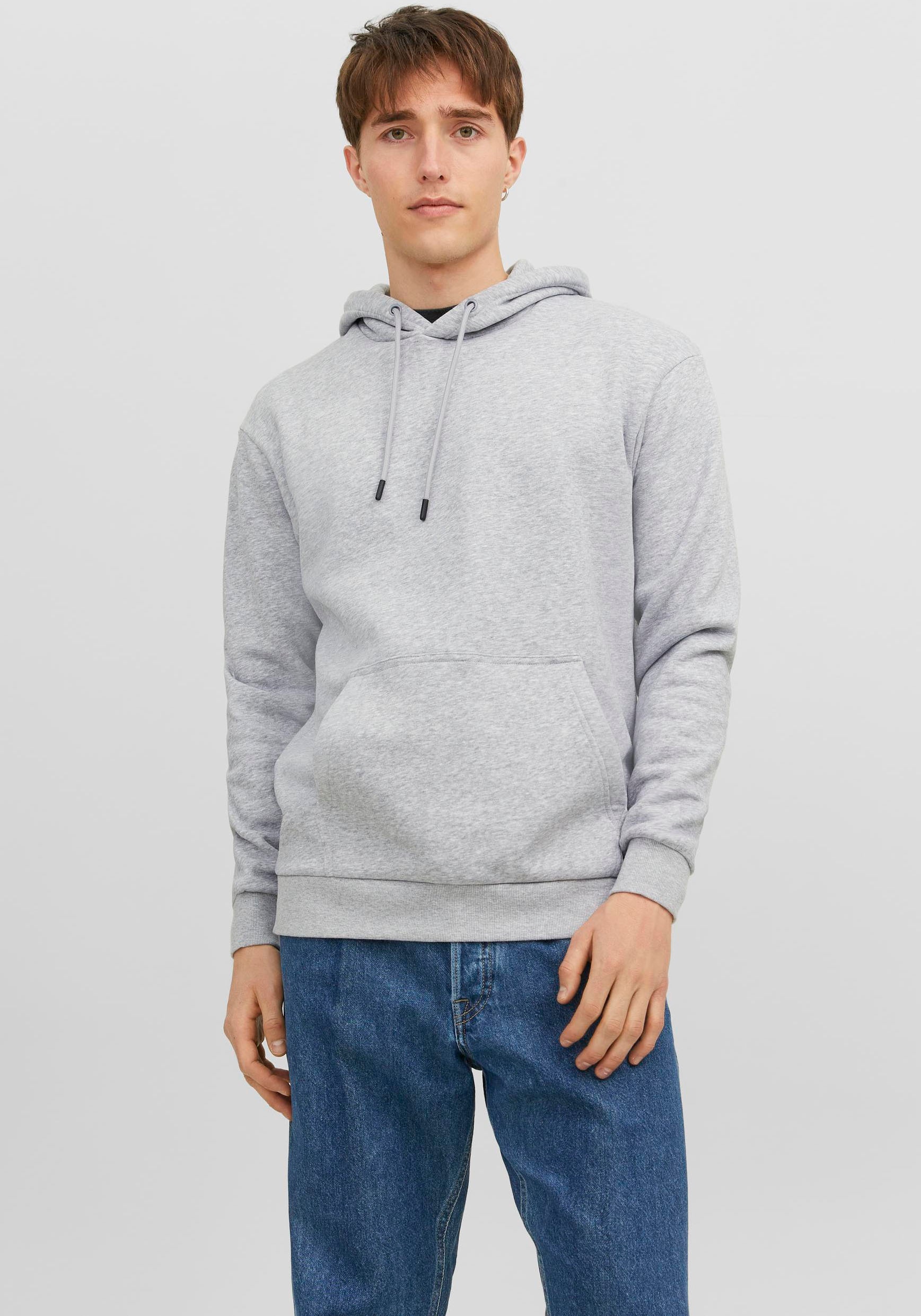 Jack & Jones Kapuzensweatshirt "JJEBRADLEY SWEAT HOOD NOOS", mit Känguru Ta günstig online kaufen