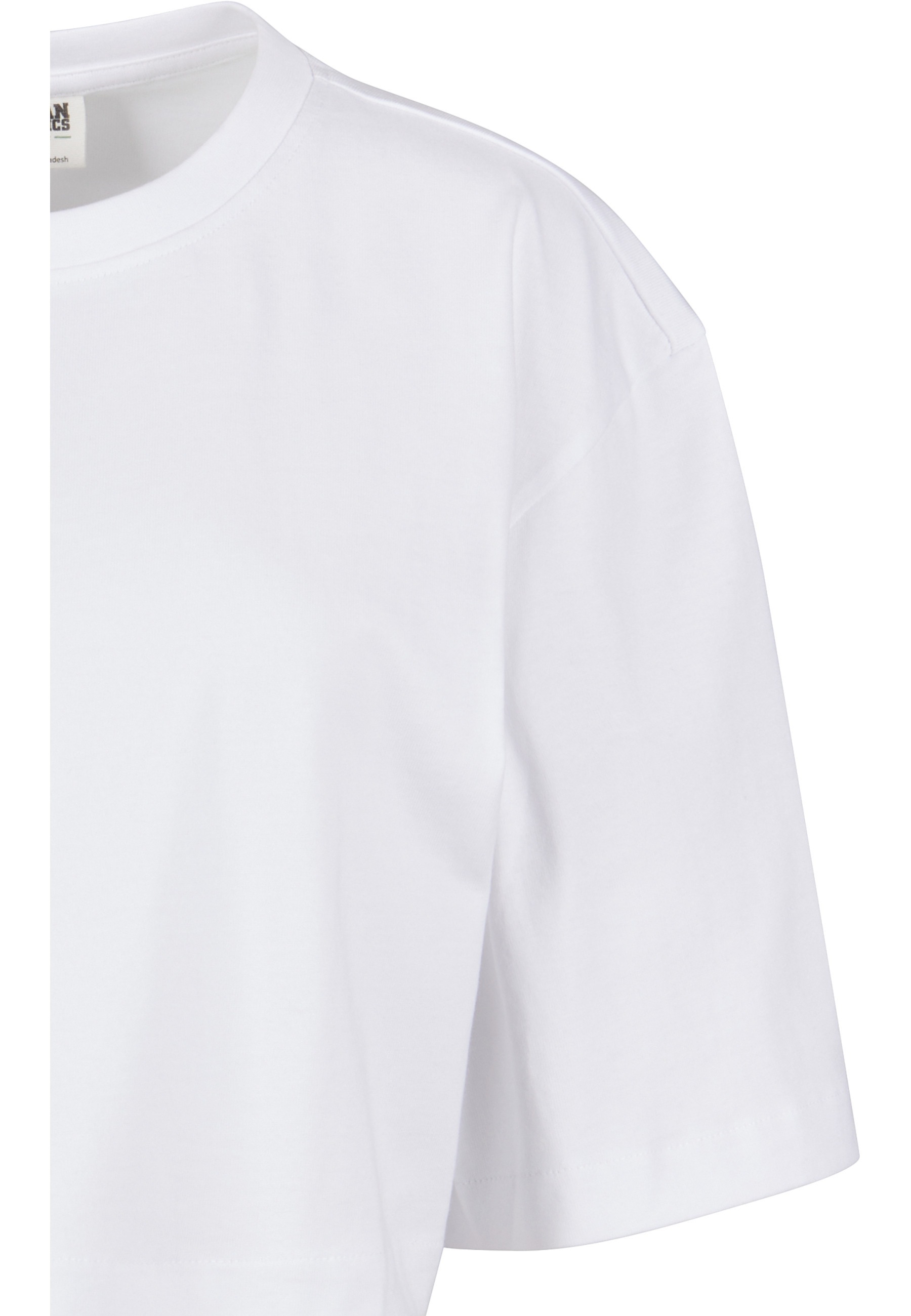 URBAN CLASSICS T-Shirt »Urban Classics Damen Ladies Heavy Organic Oversized Cropped Tee« 1 Stk.
