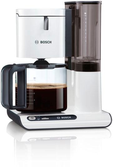 Melitta Kaffeemaschine mit Mahlwerk l Papierfilter, | BAUR 1x4 360°rotierender Schwarz/Silber Kaffeekanne, 1024-03 Wasserauslauf«, 1 »EPOS®