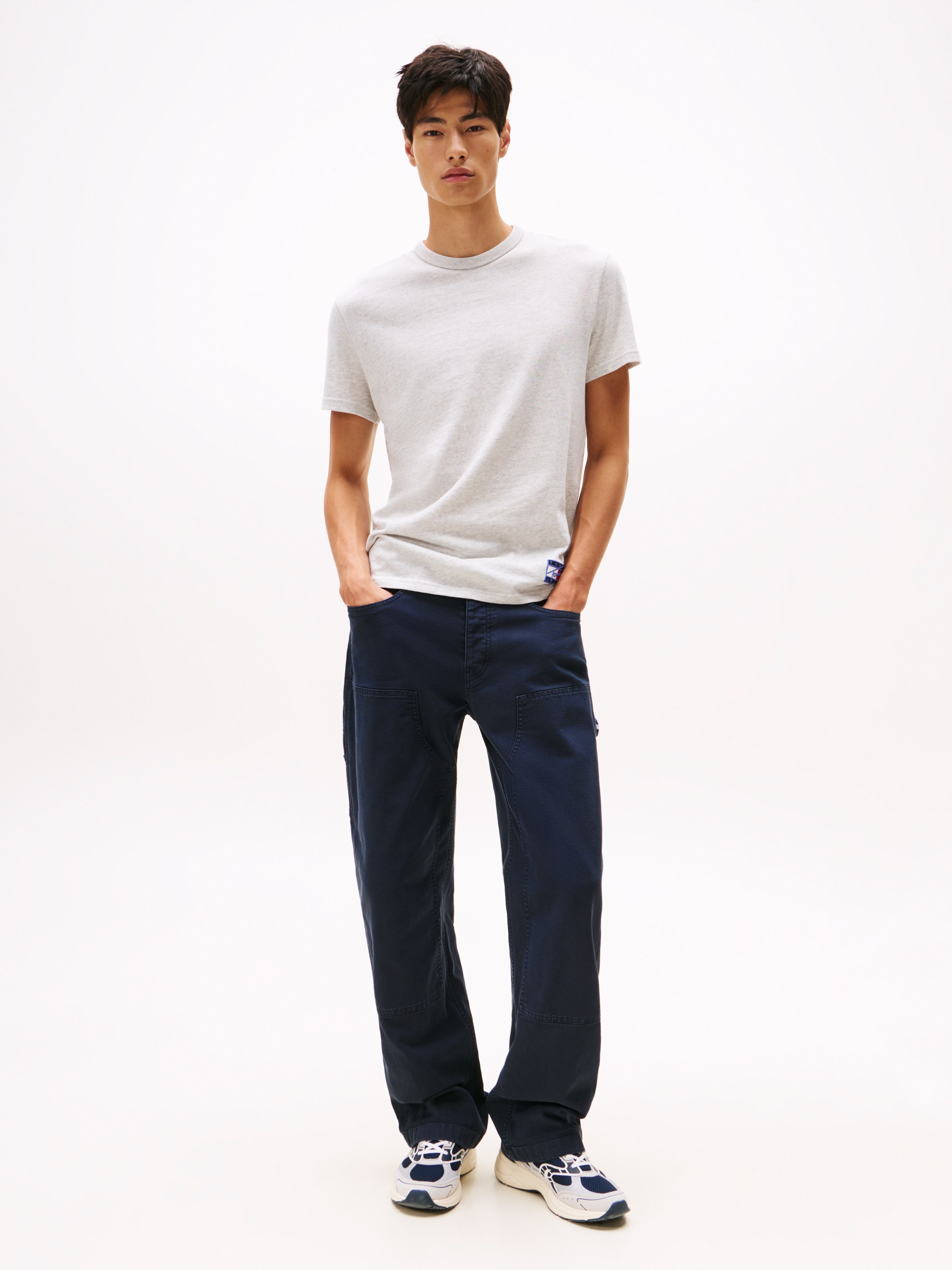 Thumbnail - Tommy Jeans T-Shirt "TJM REG ATHL DEPT BACK EXT" mit Rückenprint, regular fit