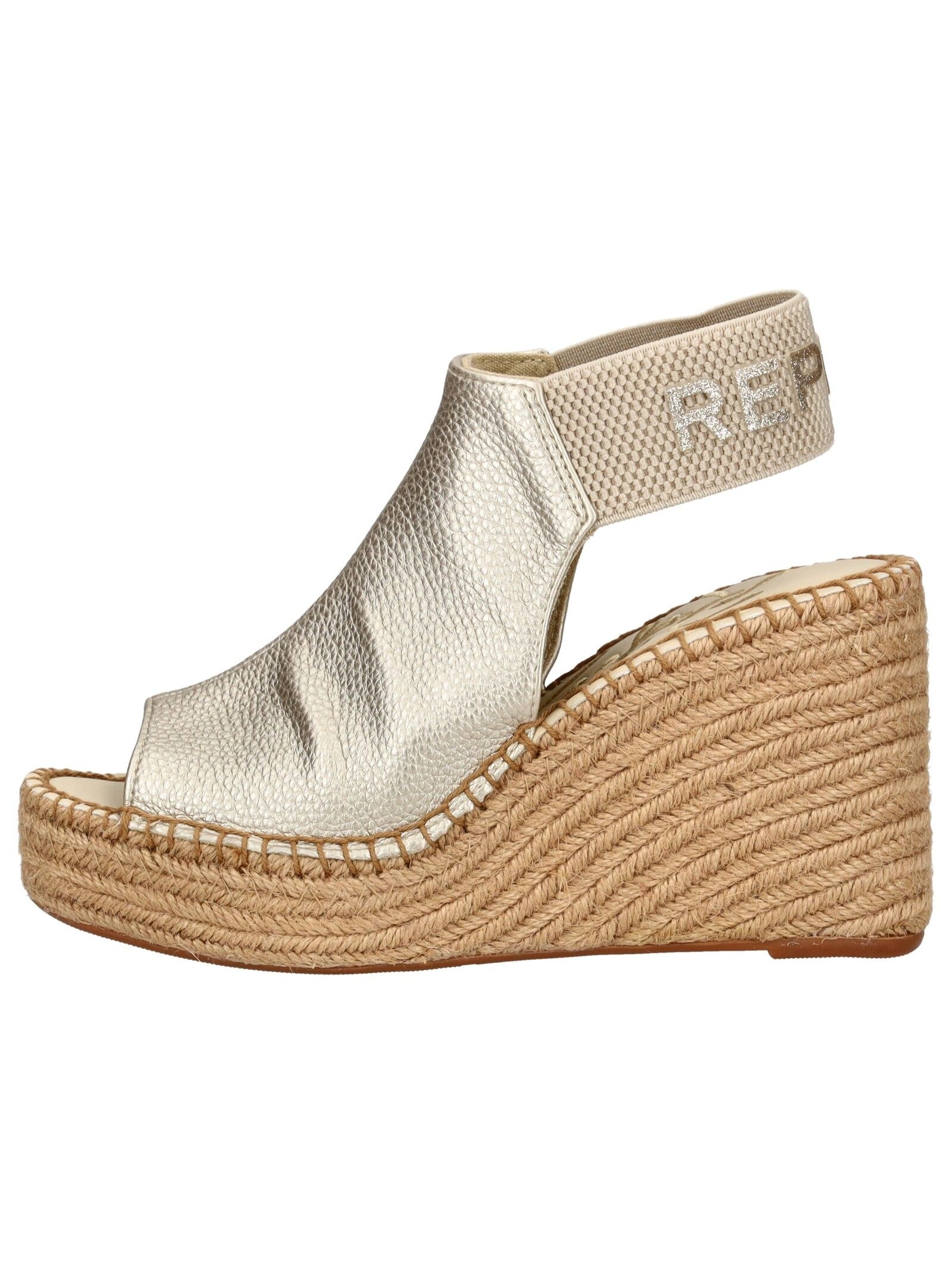 Replay Keilsandalette "Replay Sandalen Lederimitat" günstig online kaufen