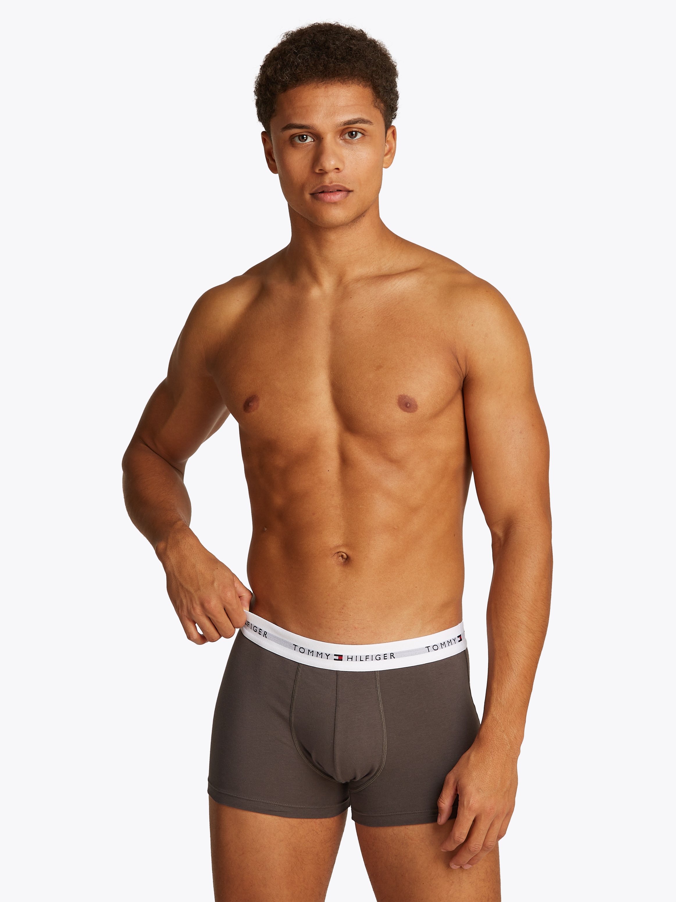 Tommy Hilfiger Underwear Trunk »3P TRUNK«, (Packung, 3 St., 3er-Pack), mit Logoschriftzug