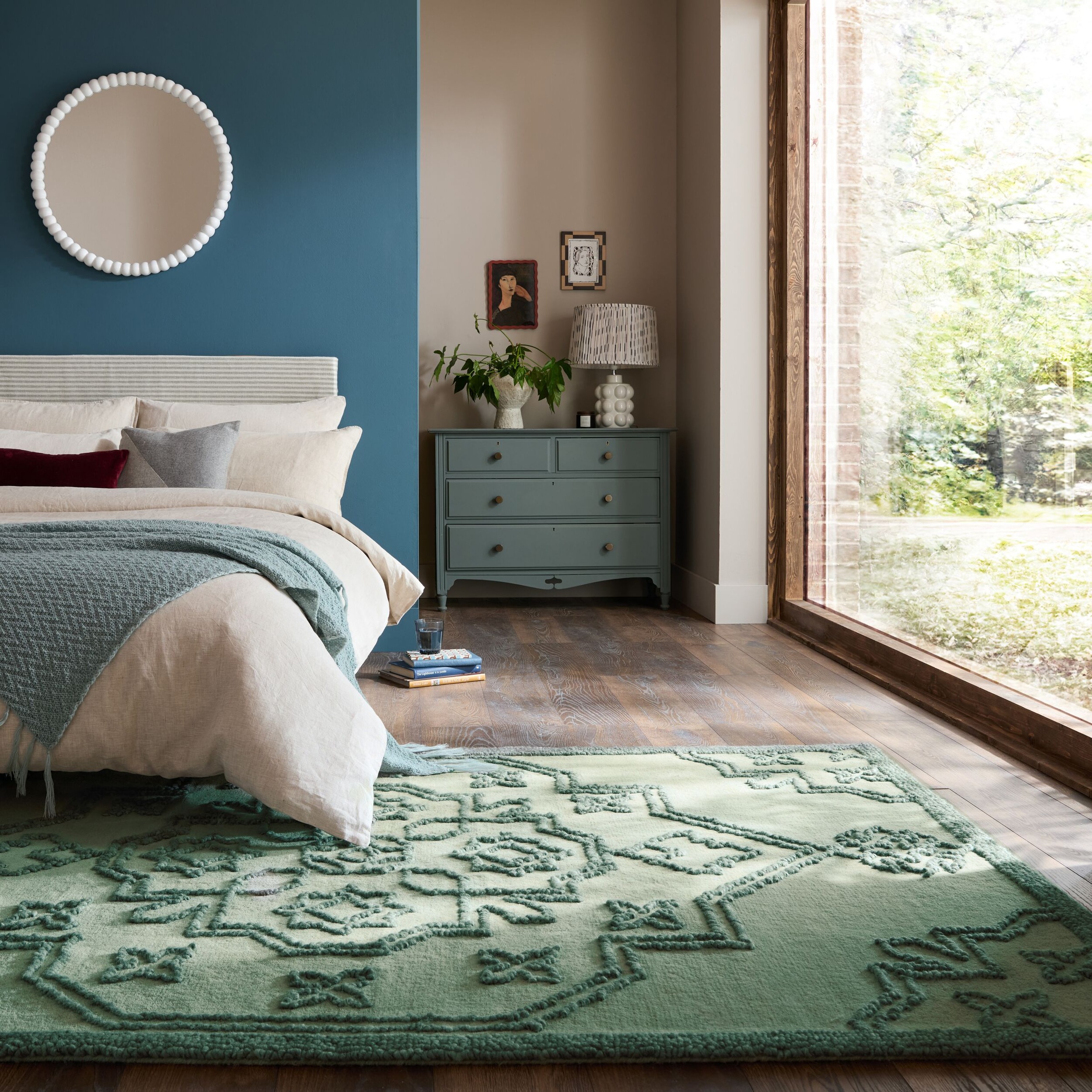 FLAIR RUGS Teppich "SABLE VINTAGE WOOL" rechteckig 12 mm Höhe