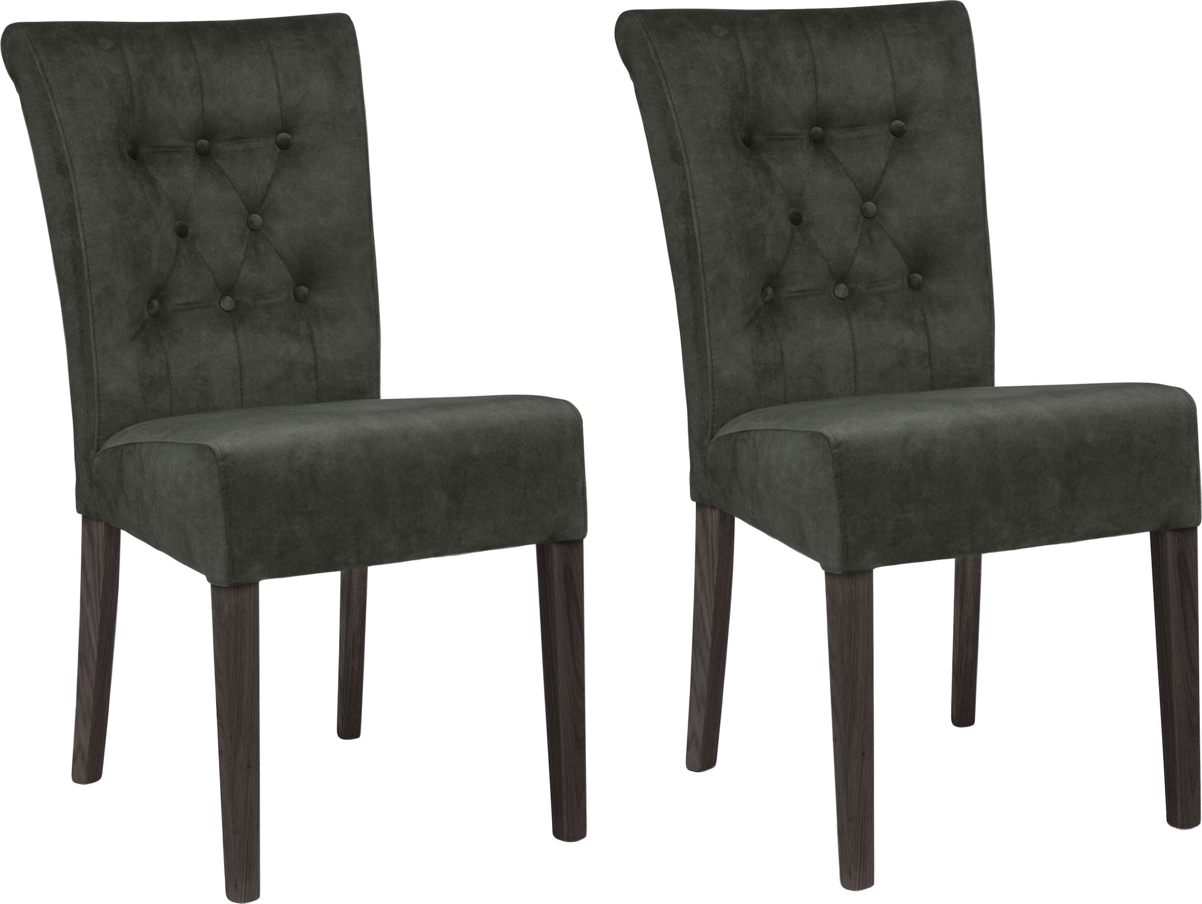 Home affaire Esszimmerstuhl "Queen BESTSELLER" (Set) 2 Stk.Polsterstuhl mit günstig online kaufen